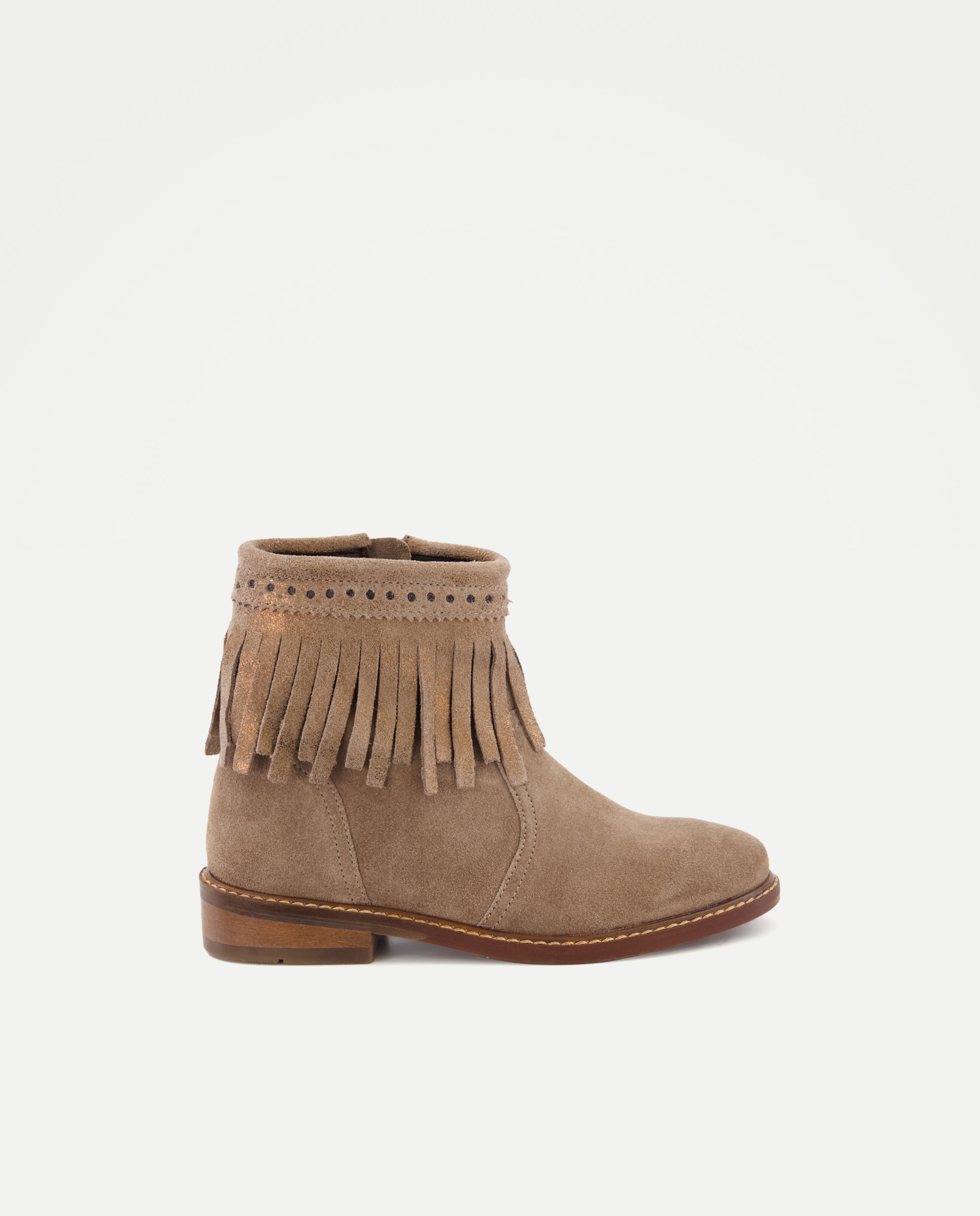 Imagem 0 de Botins de Croute com Franjas