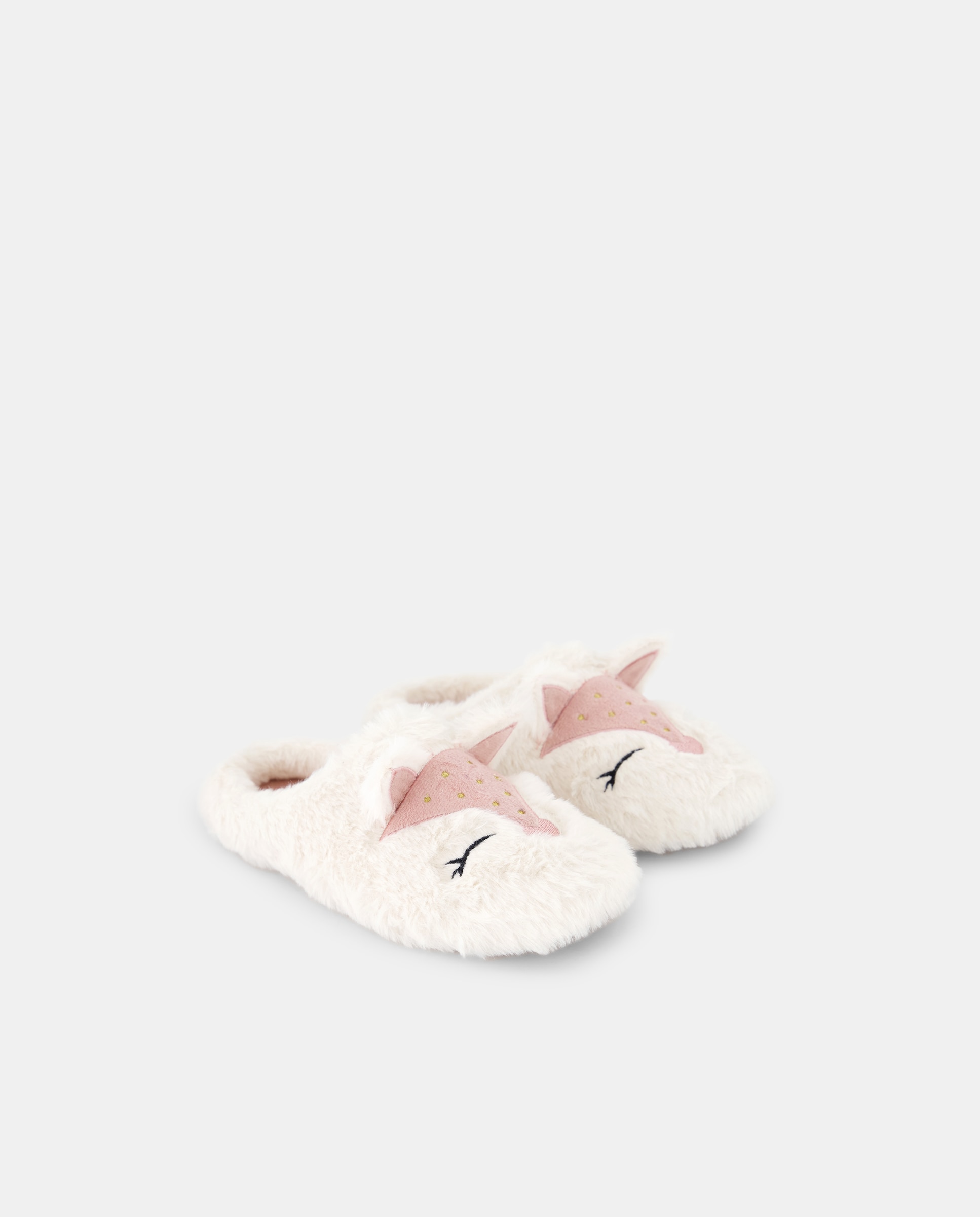 Chinelos de Quarto com Gatos Rosa-claro-2