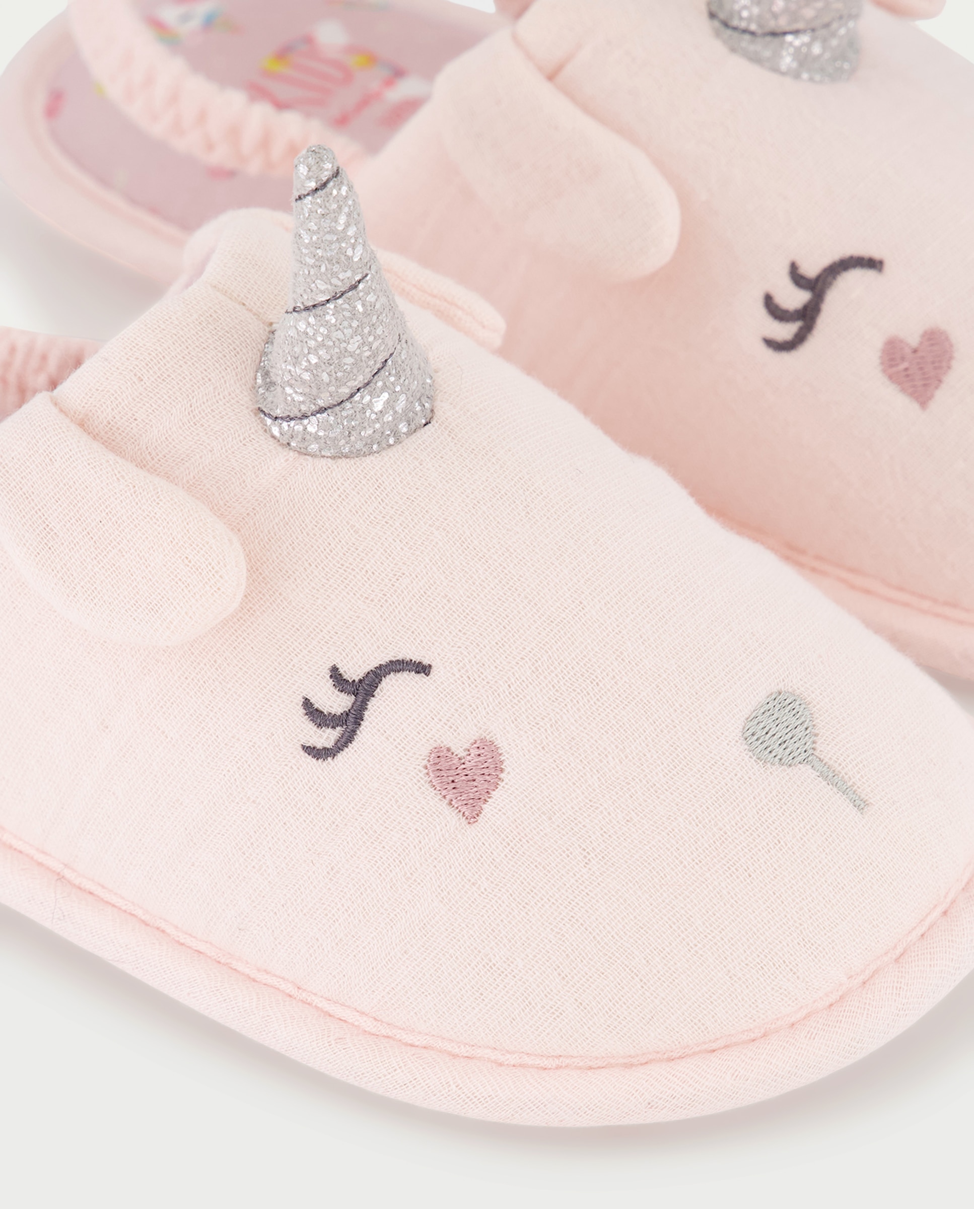 Pantufas infantis com unicornio Kids El Corte Inglés 200 Rosa-5