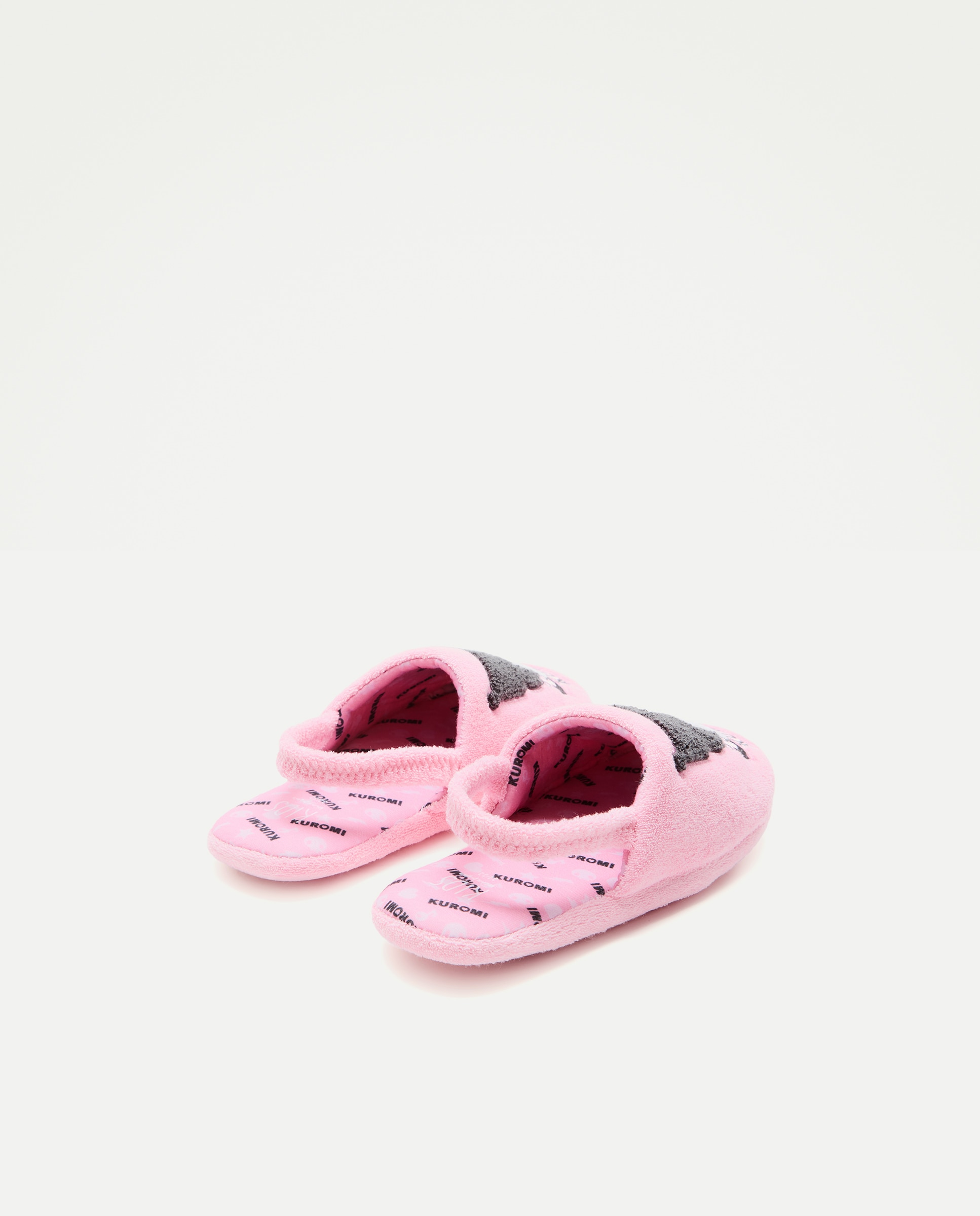 Pantufas com Estampado Kuromi 200 Rosa-3