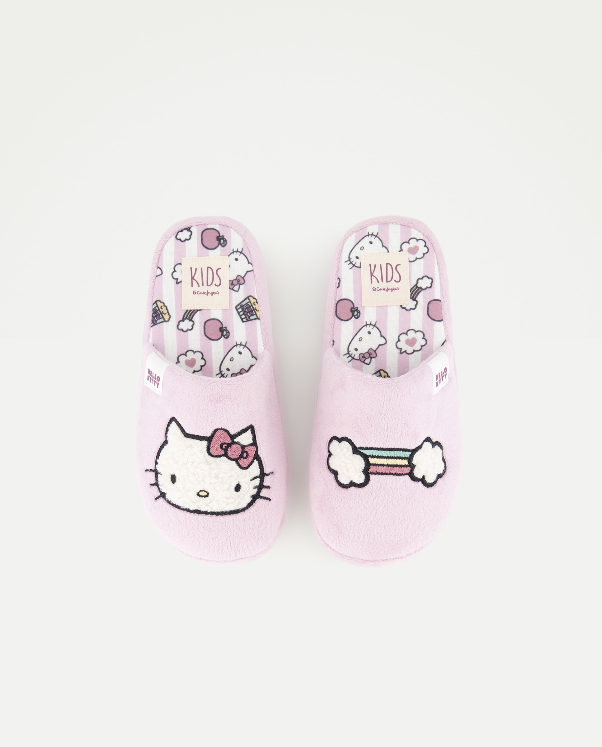 Chinelos de Quarto com Estampado Hello Kitty Kids El Corte Inglés 282 Malva-4