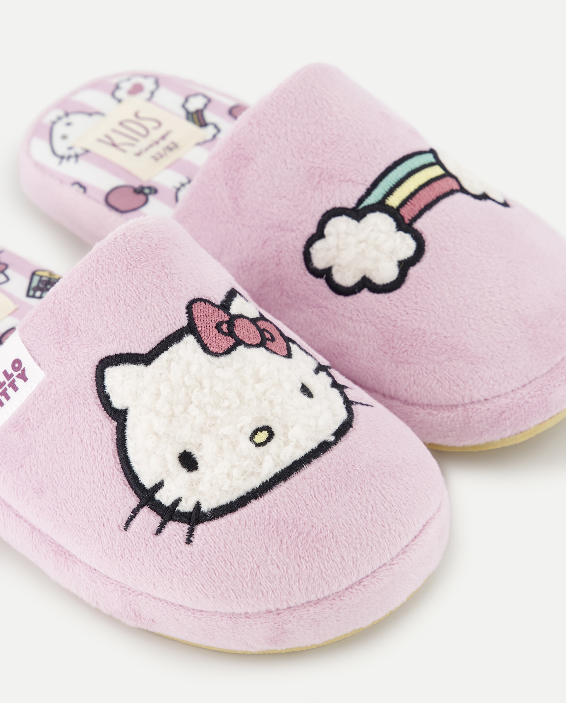 Chinelos de Quarto com Estampado Hello Kitty Kids El Corte Inglés 282 Malva-5