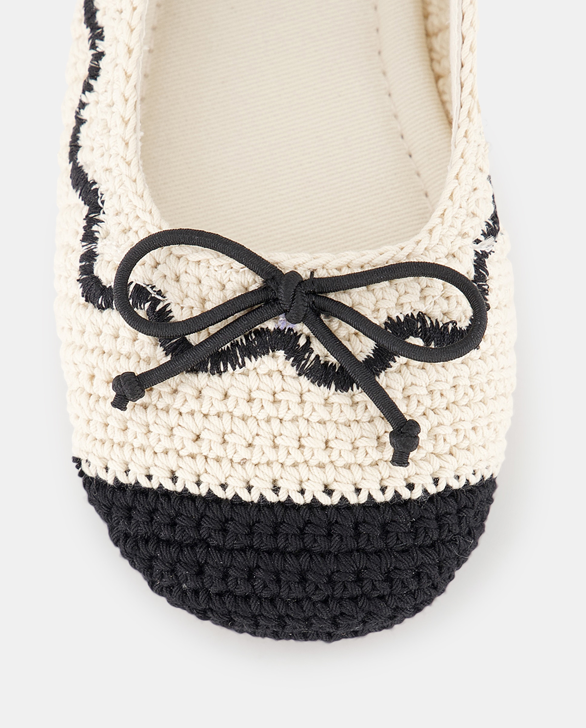 Sabrinas de Crochet com Biqueira Redonda Kids El Corte Inglés Bege-5