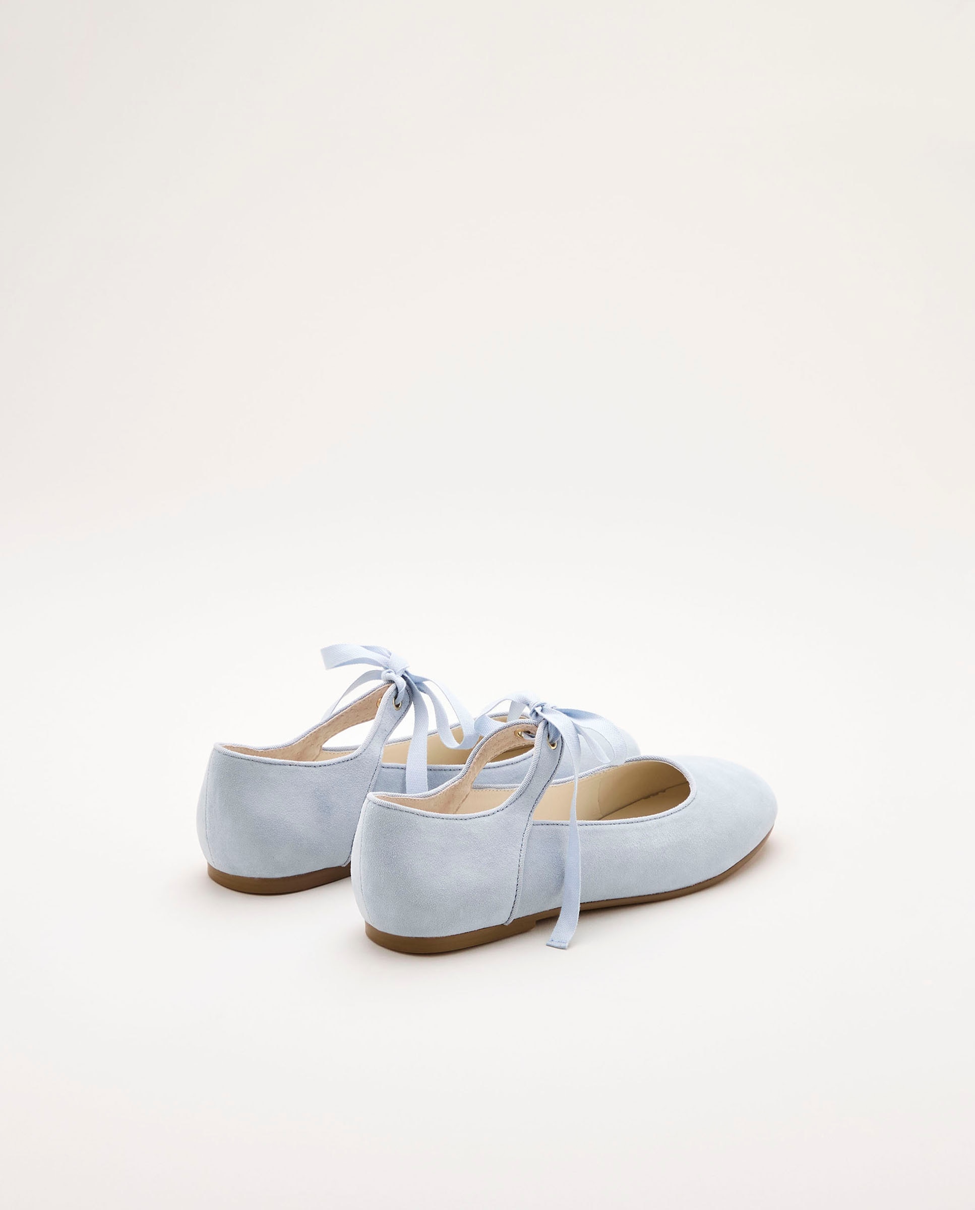 Sapatos de Presilha em Camurça com Cordão e Biqueira Redonda Coconut El Corte Inglés 400 Azul-3