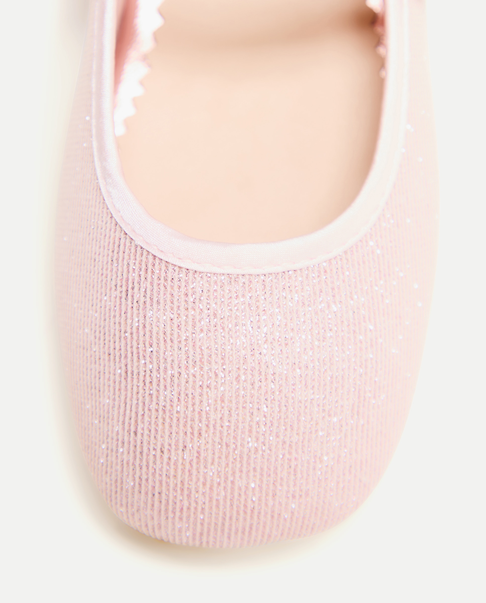 Sapatos de Presilha com Glitter Fino e Biqueira Redonda Kids El Corte Inglés 200 Rosa-5