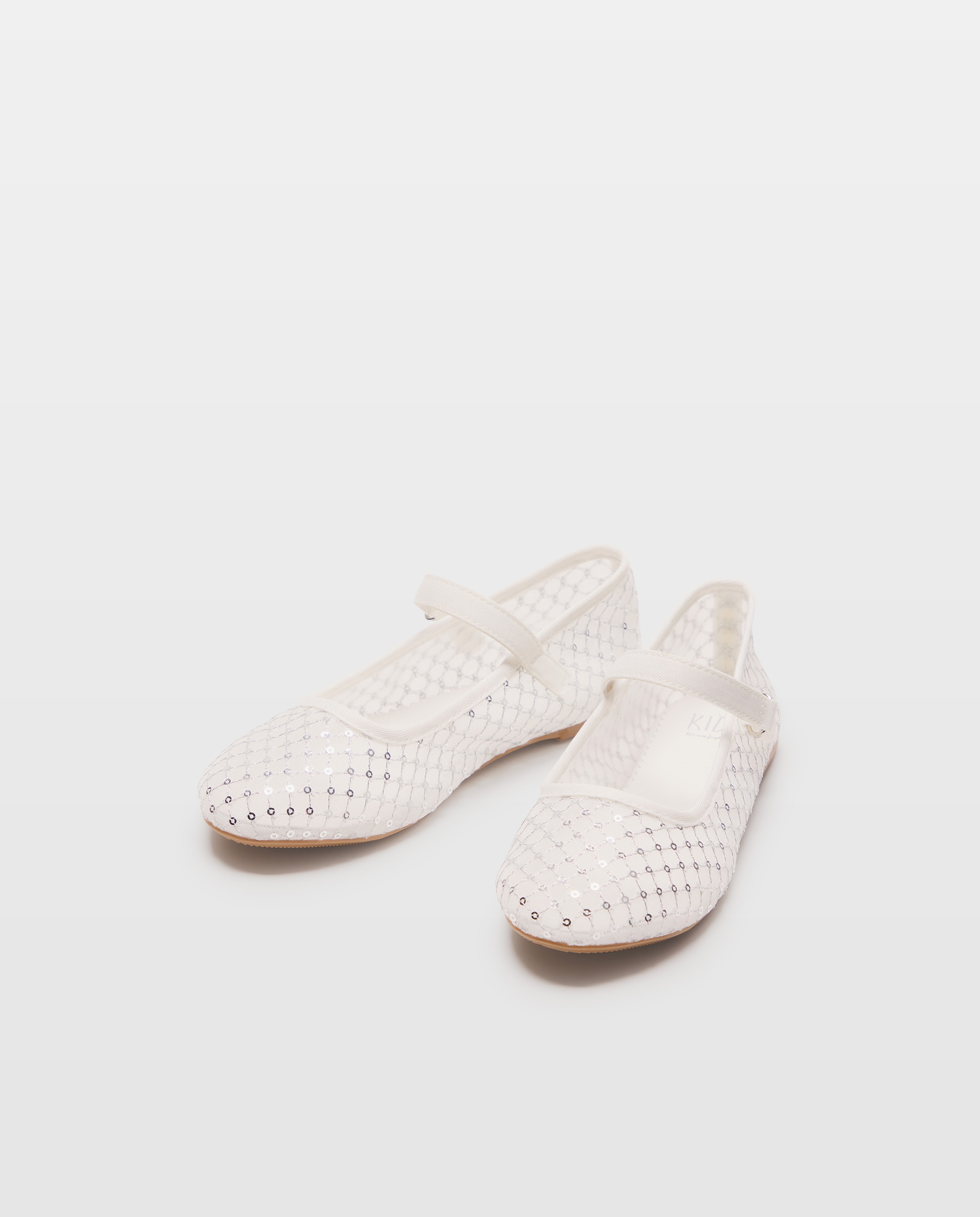 Sabrinas Multi Strass com Biqueira Redonda Kids El Corte Inglés Branco-2