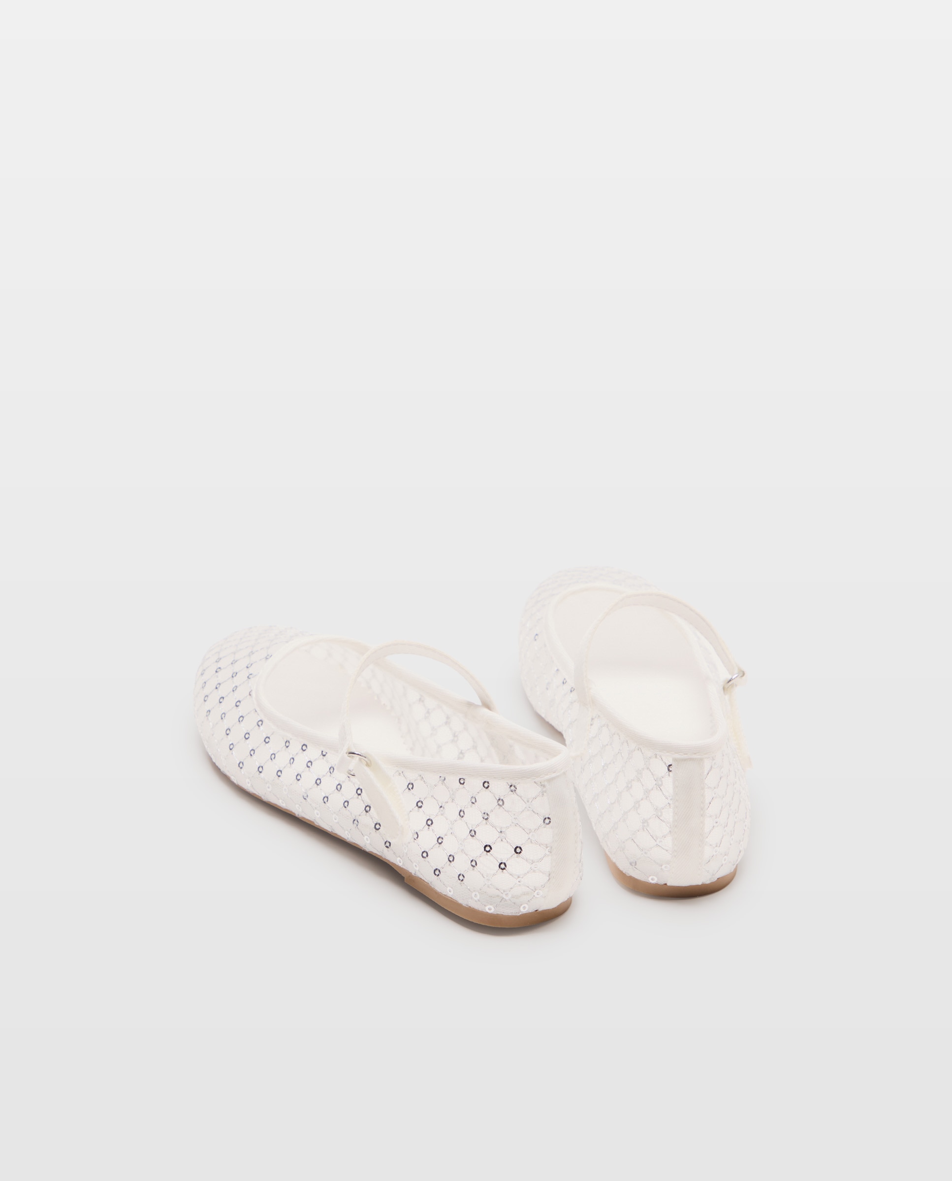 Sabrinas Multi Strass com Biqueira Redonda Kids El Corte Inglés Branco-3