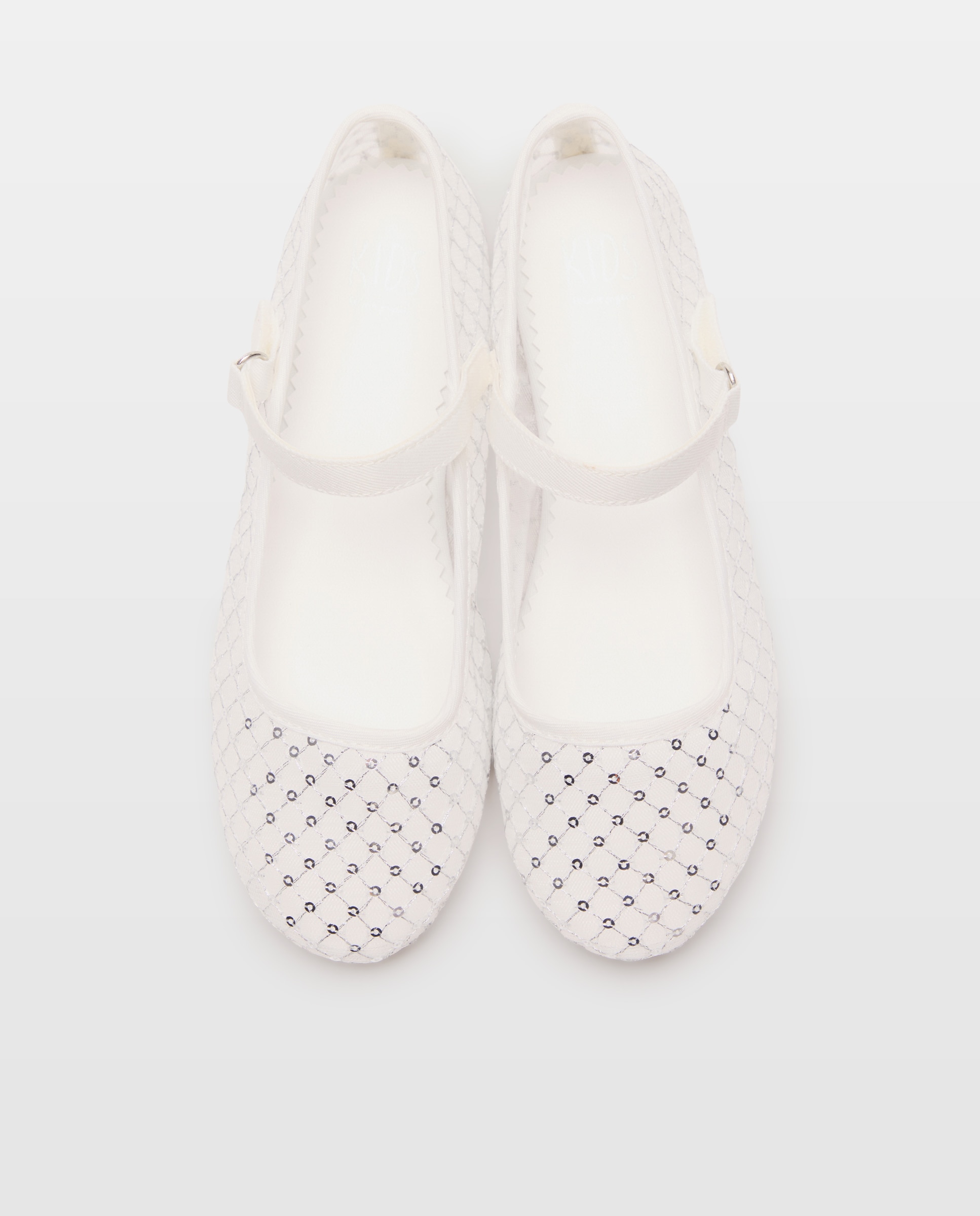 Sabrinas Multi Strass com Biqueira Redonda Kids El Corte Inglés Branco-4