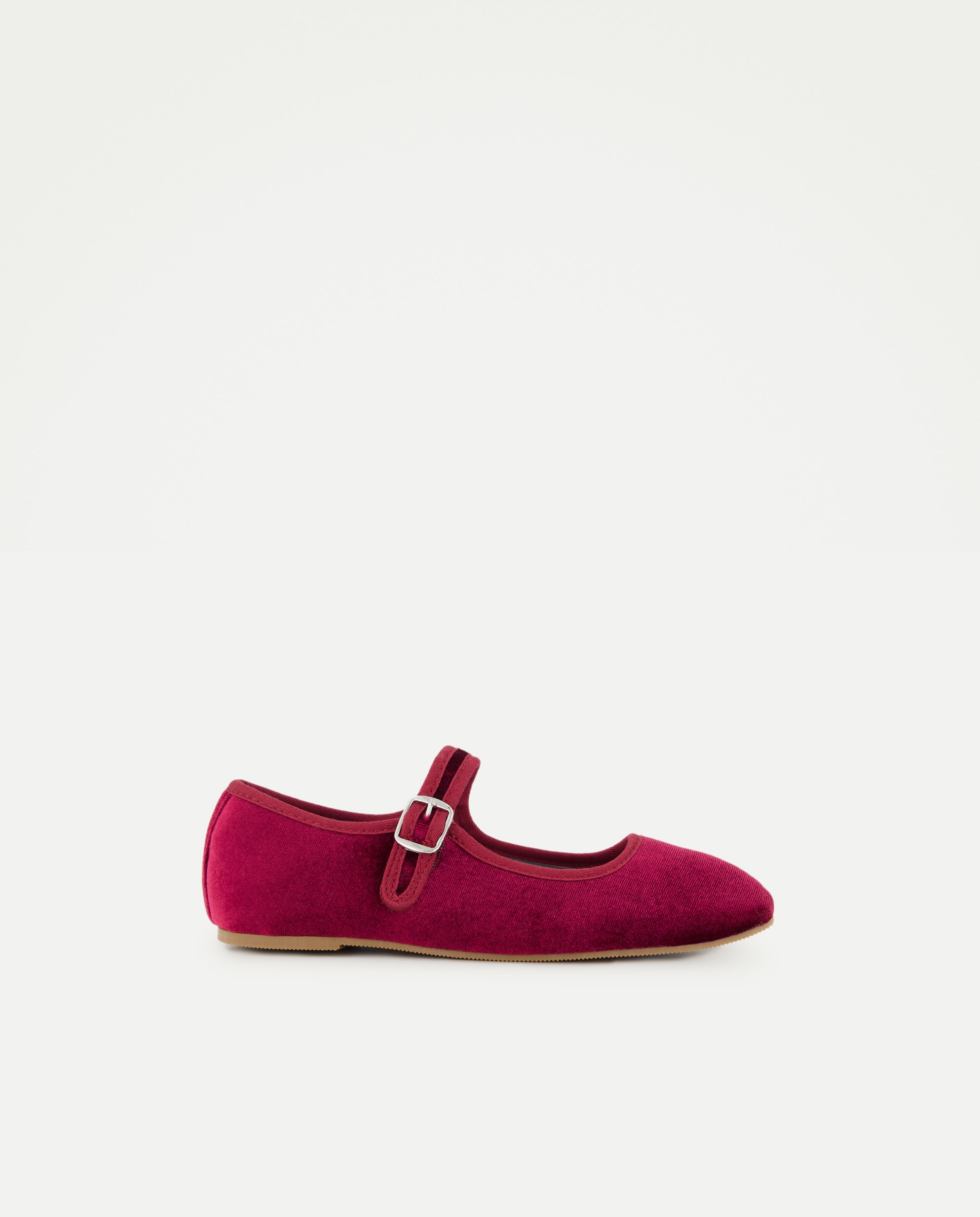 Sapatos de Presilha de Veludo Coconut El Corte Inglés Bordeaux-1