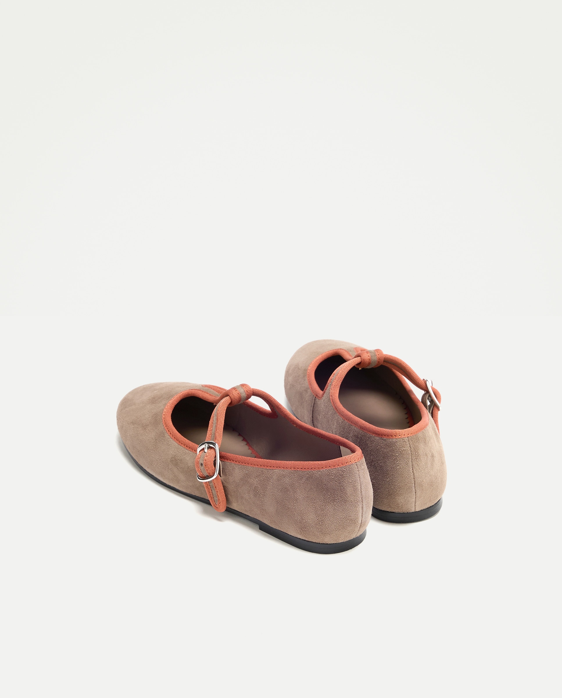 Sapatos de Presilha de Croute Coconut El Corte Inglés Vison Claro-3