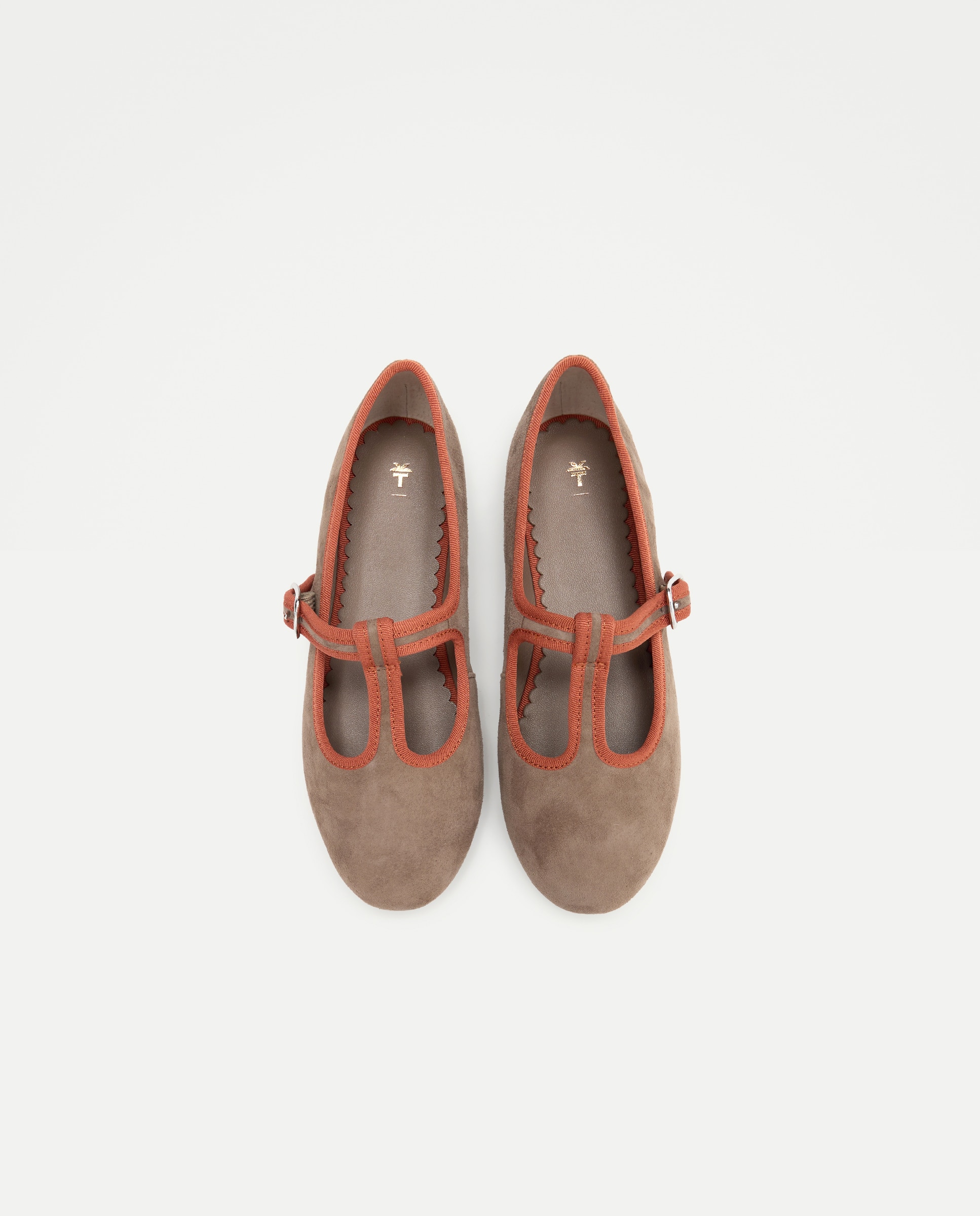 Sapatos de Presilha de Croute Coconut El Corte Inglés Vison Claro-4