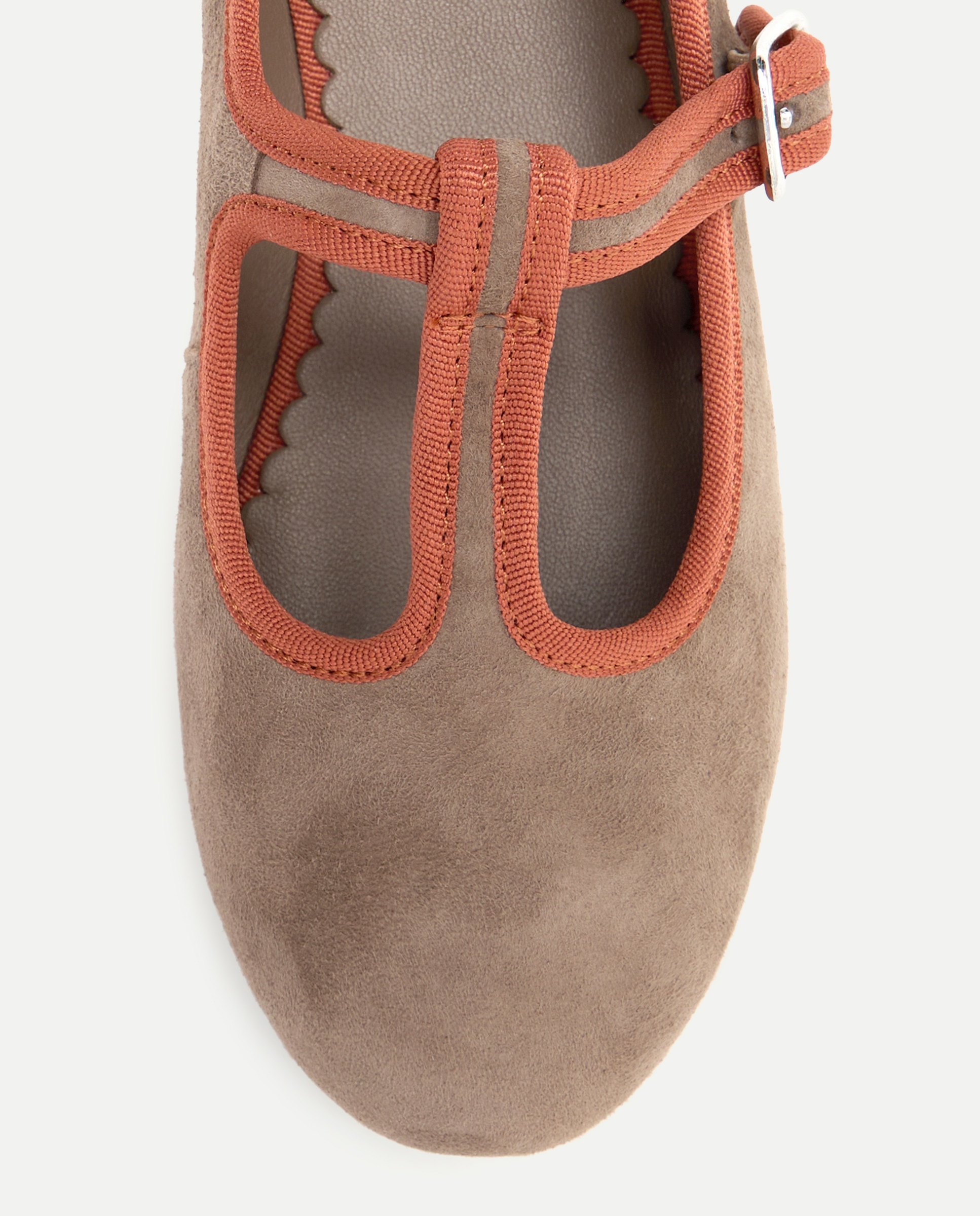 Sapatos de Presilha de Croute Coconut El Corte Inglés Vison Claro-5