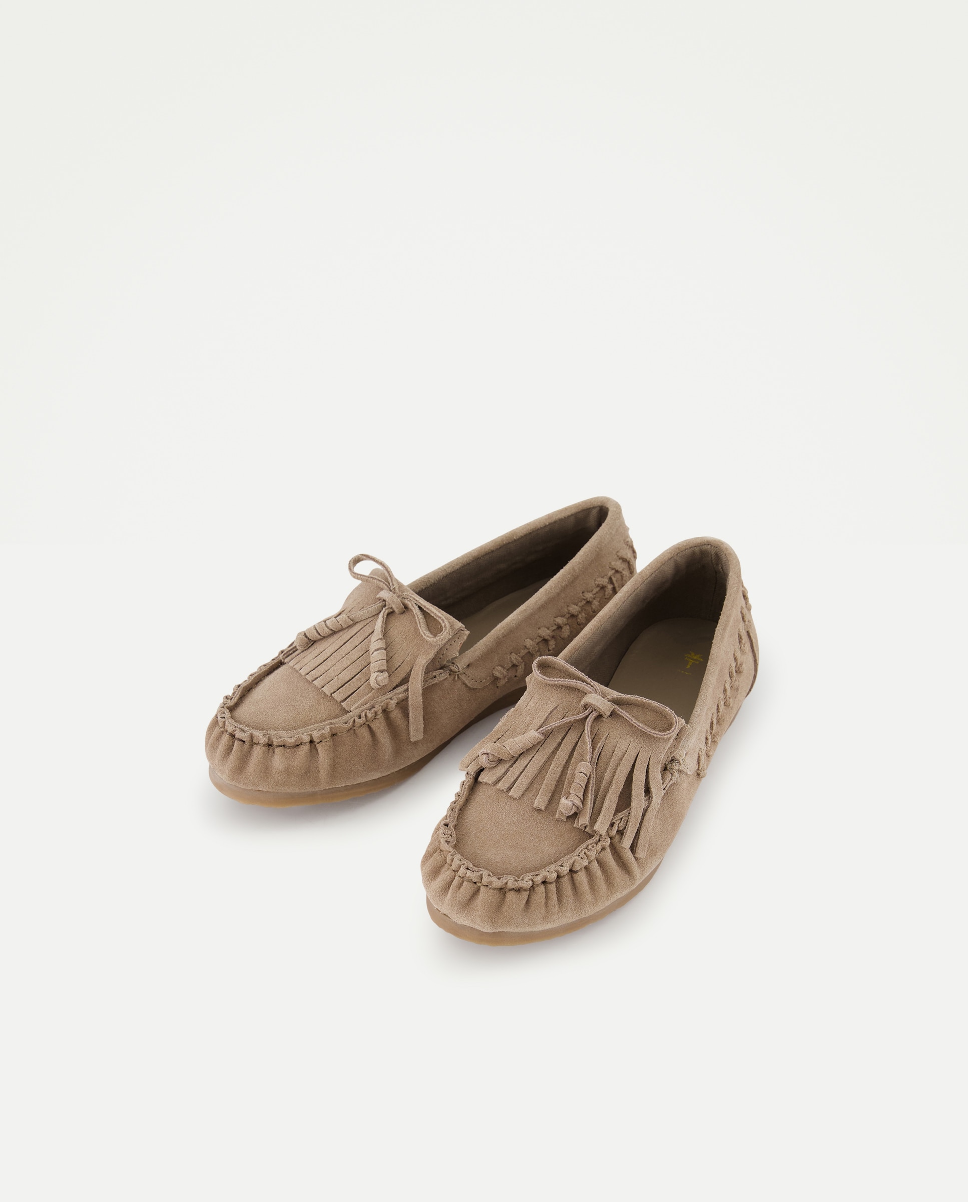 Mocasín serraje Kioba - Coconut El Corte Inglés - Visón claro Visón claro-2