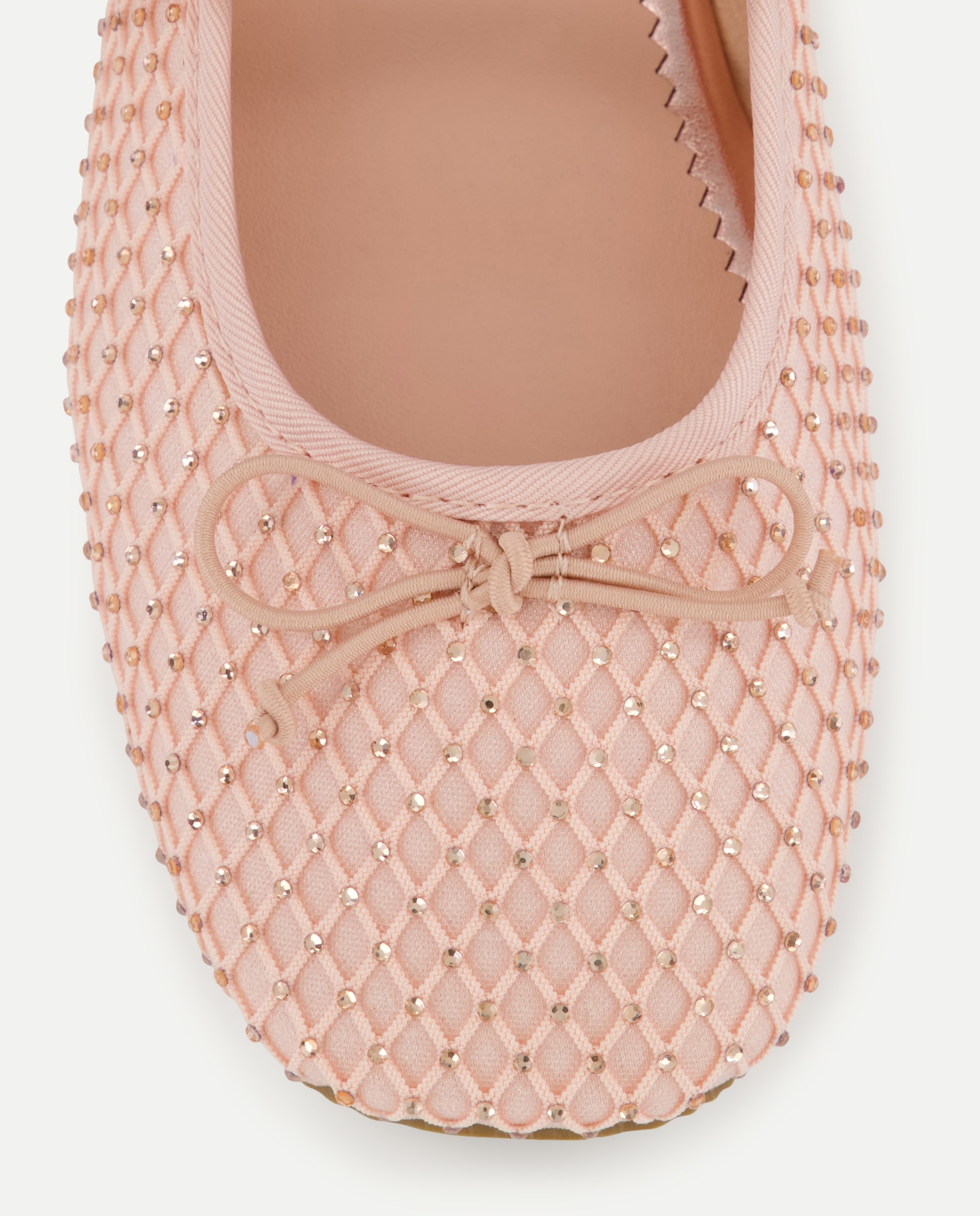 Sapatos de Presilha com Cristais 200 Rosa-5