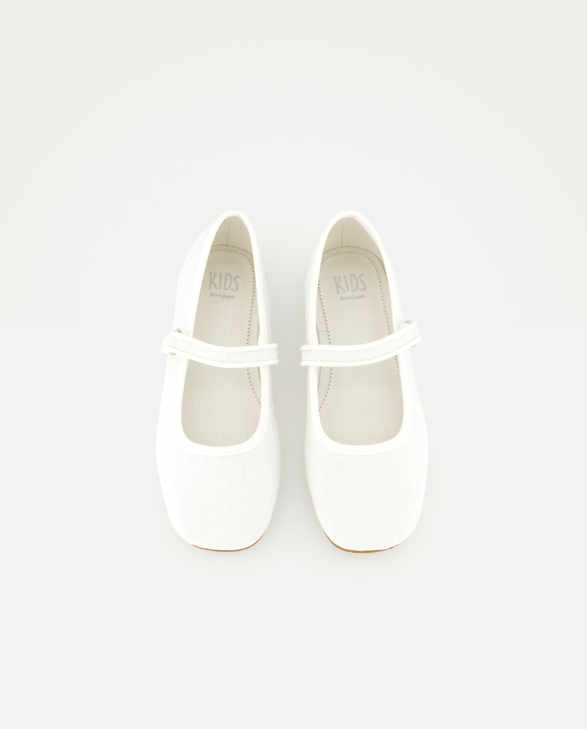Imagen 4 de Mercedita de niña textile hebilla - Kids El Corte Inglés - Blanco Blanco