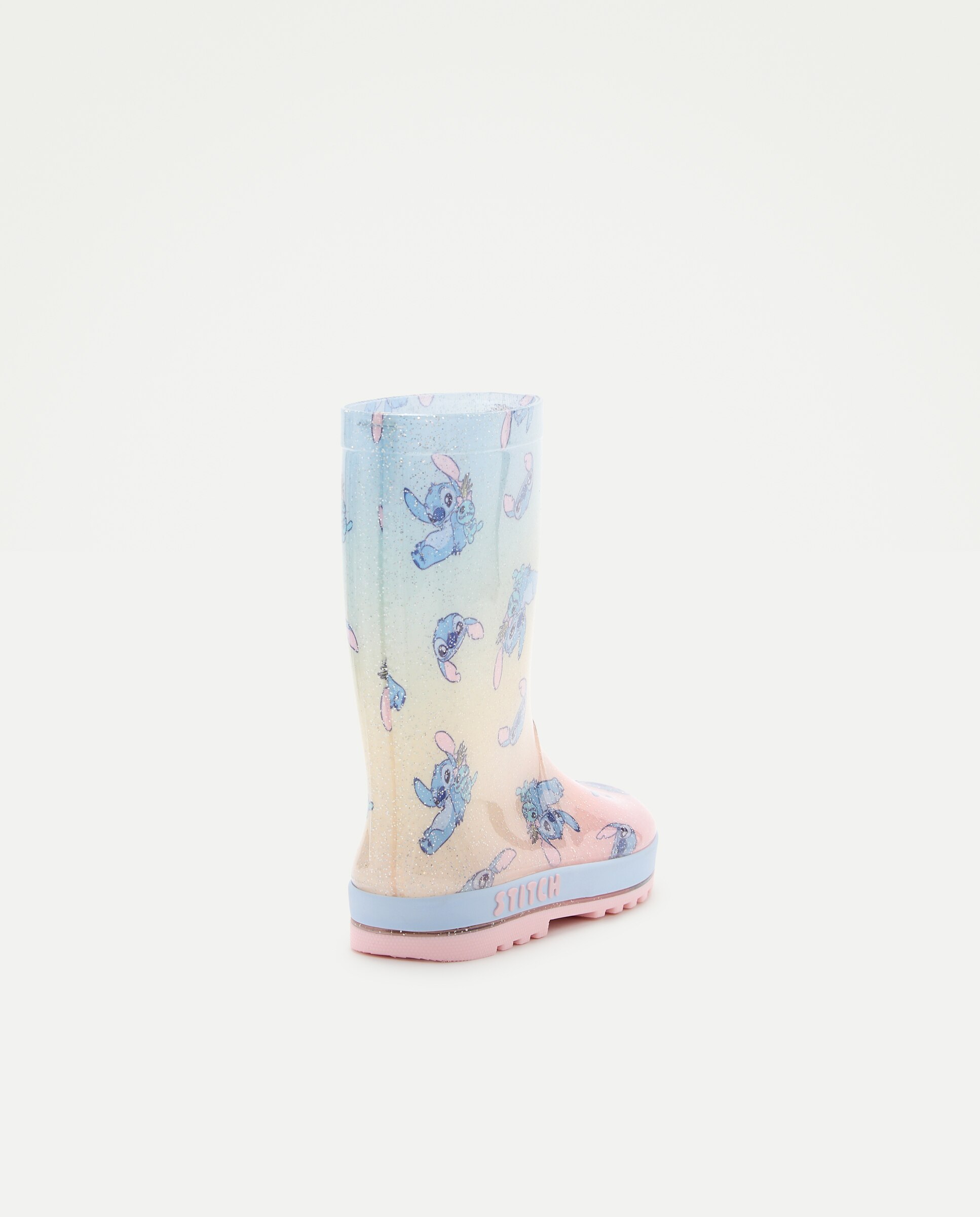 Galochas com Glitter e Desenho do Stitch Kids El Corte Inglés Multicolor-3