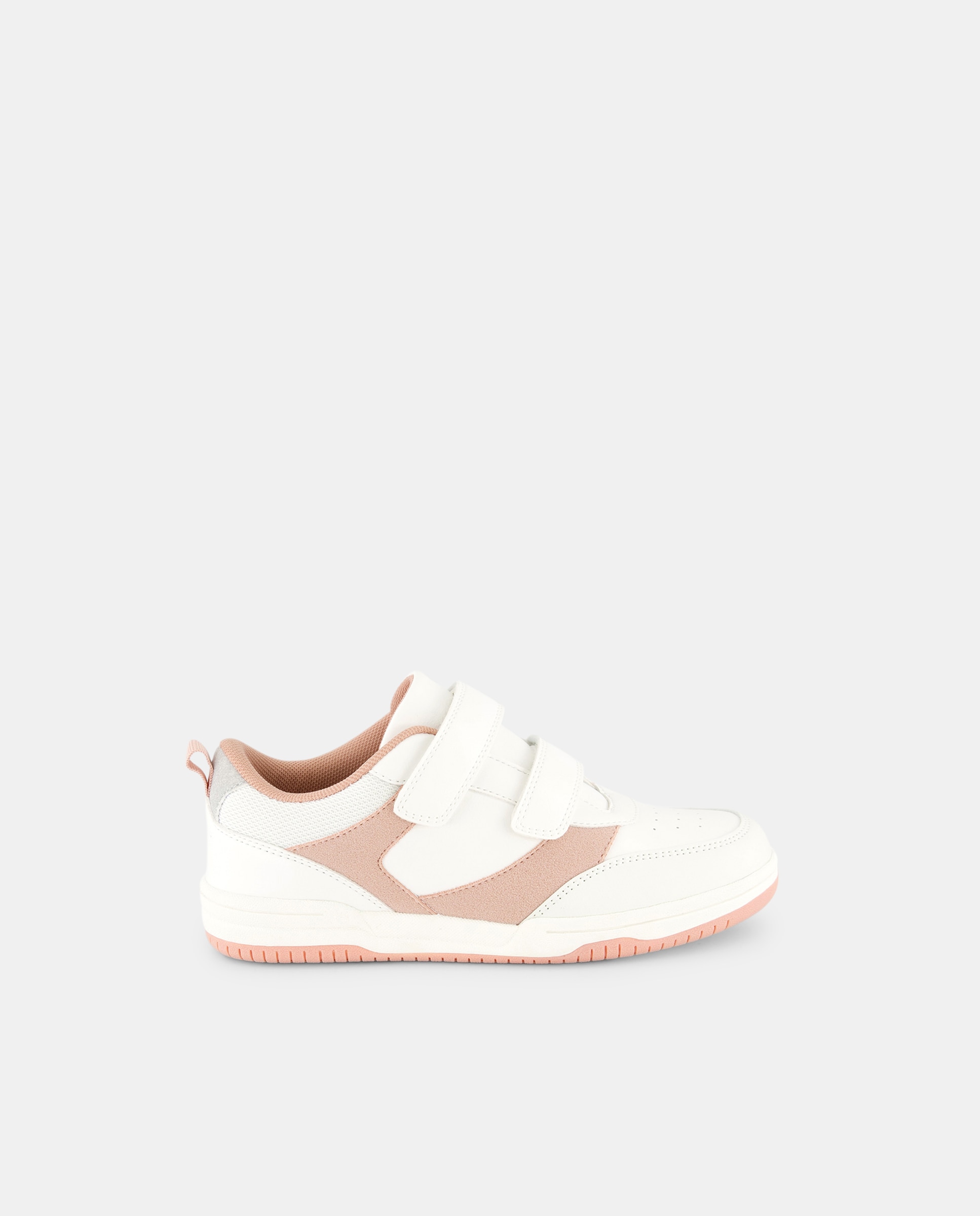 Sapatilhas Escolares Lisas Rosa-claro-1