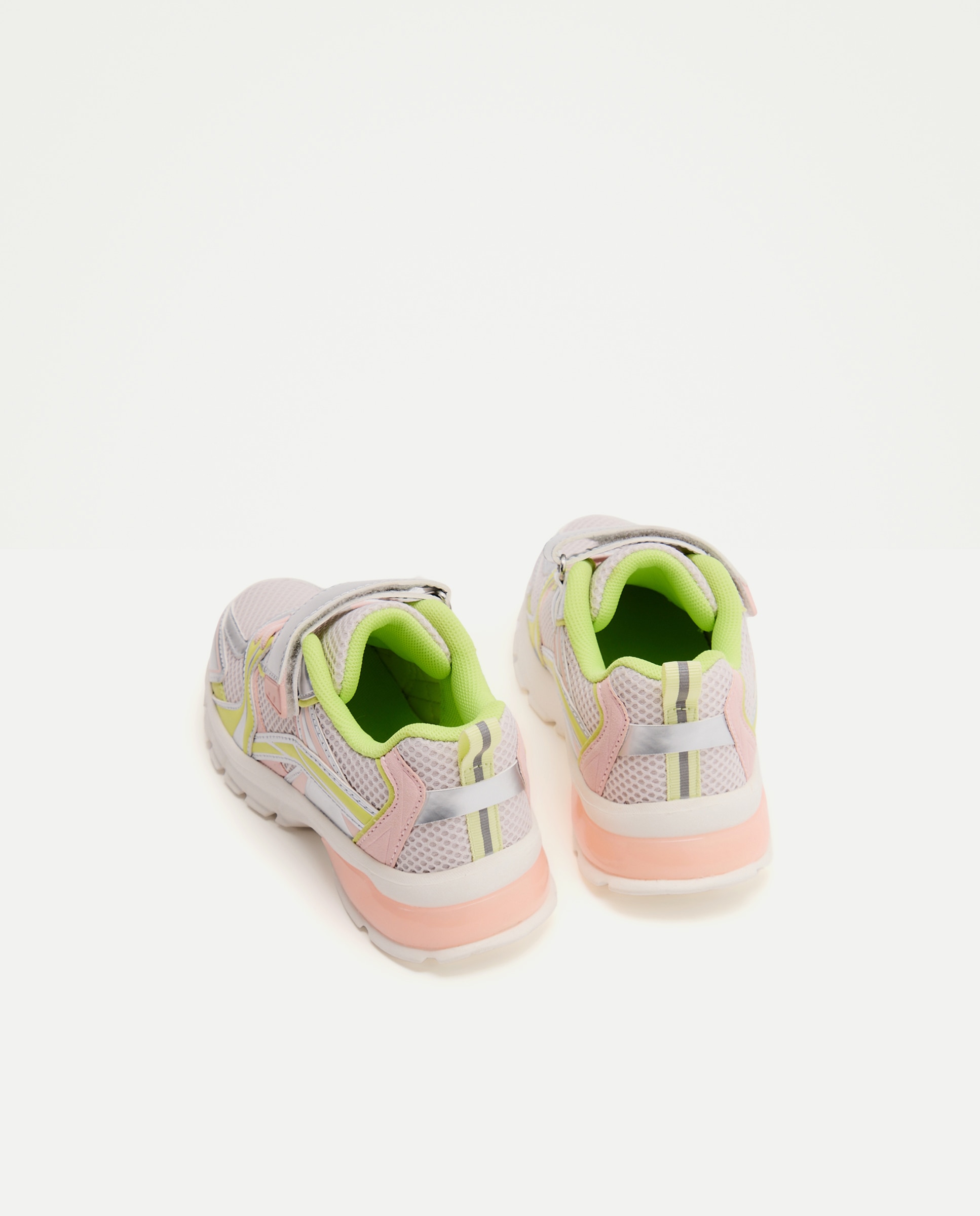 Sapatilhas de Running com Luzes e Biqueira Redonda Kids El Corte Inglés 200 Rosa-3