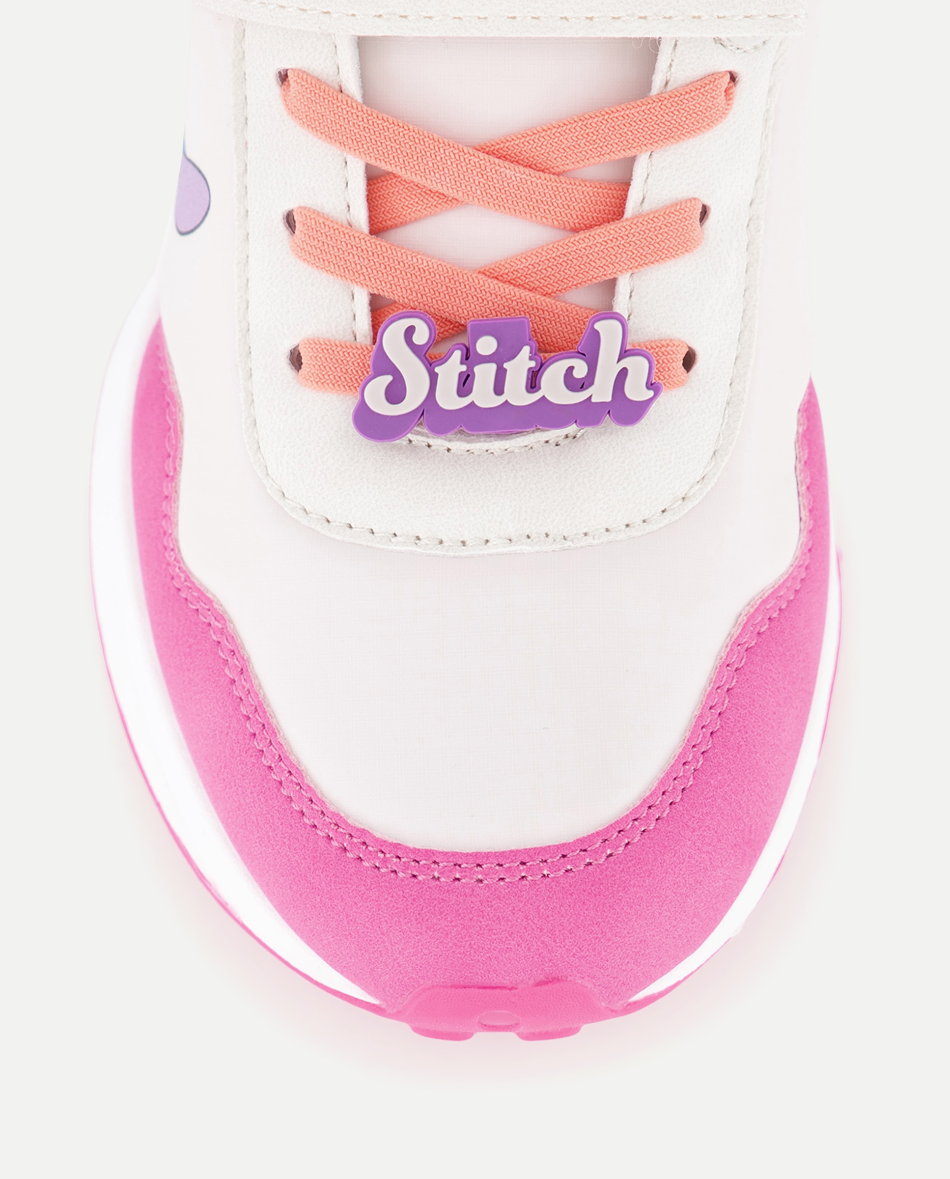 Sapatilhas de Painéis Stitch com Velcro e Biqueira Redonda Multicolor-5