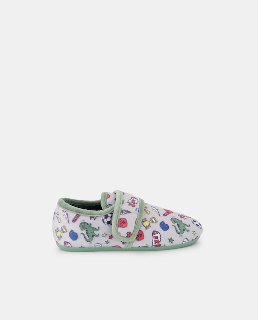Imagen 0 de Zapatillas de casa cerradas con dinosaurios de niño