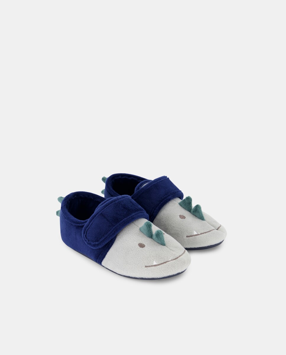 Zapatillas de casa cerradas con dinosaurios de niño · Kids El