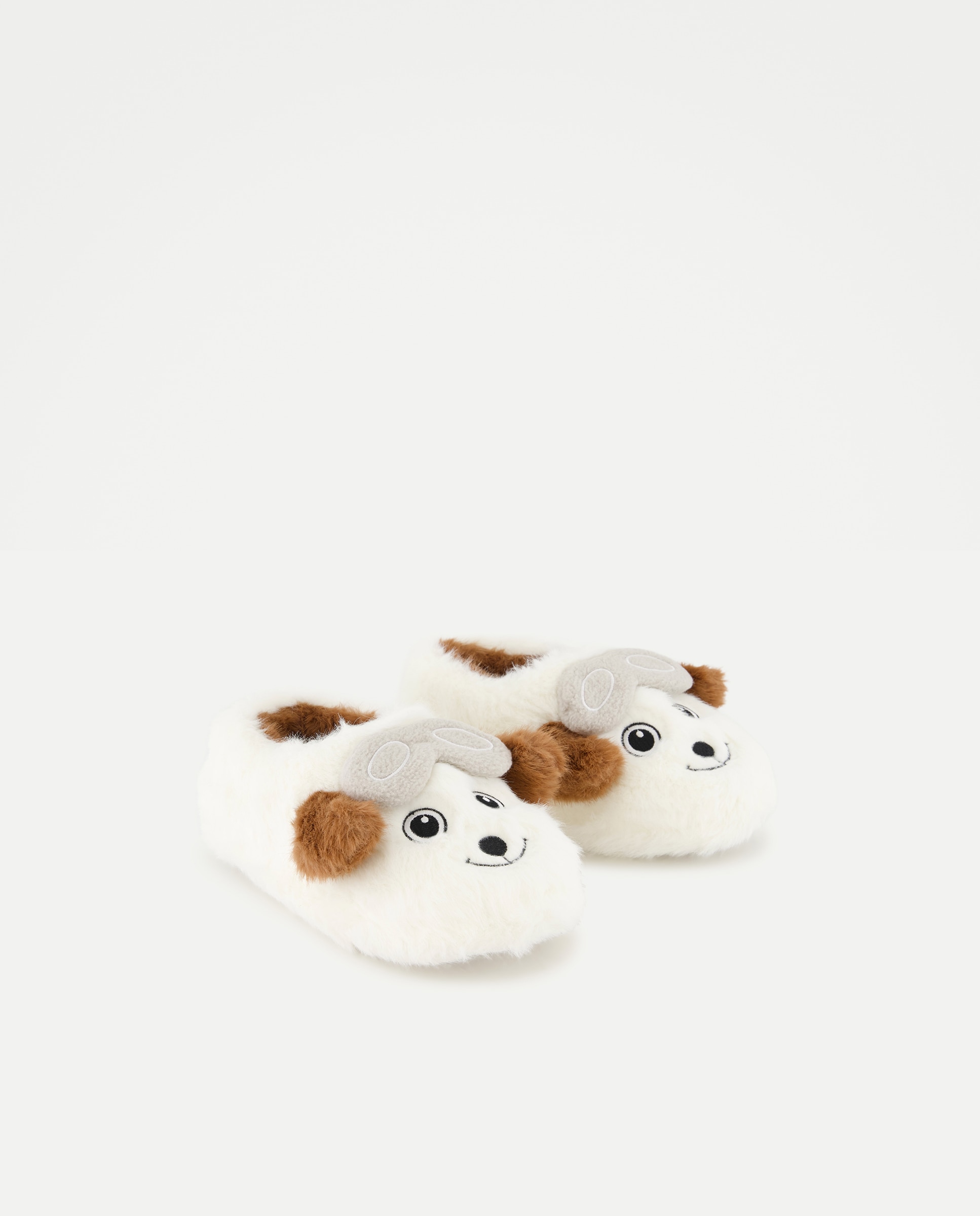 Pantufas com Pelo 120 Cru-2