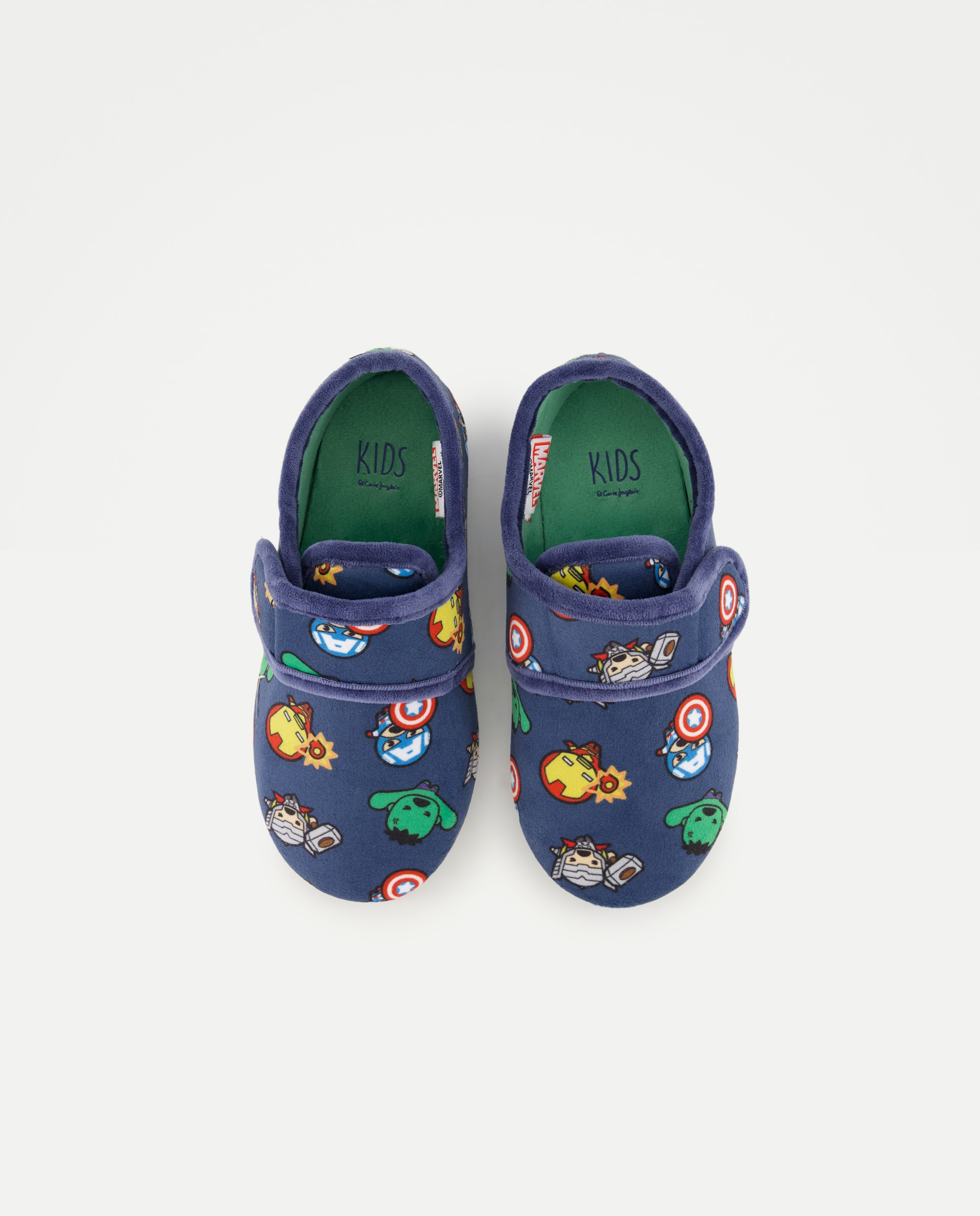 Pantufas com Estampado Os Vingadores Kids El Corte Inglés Azul-marinho-4