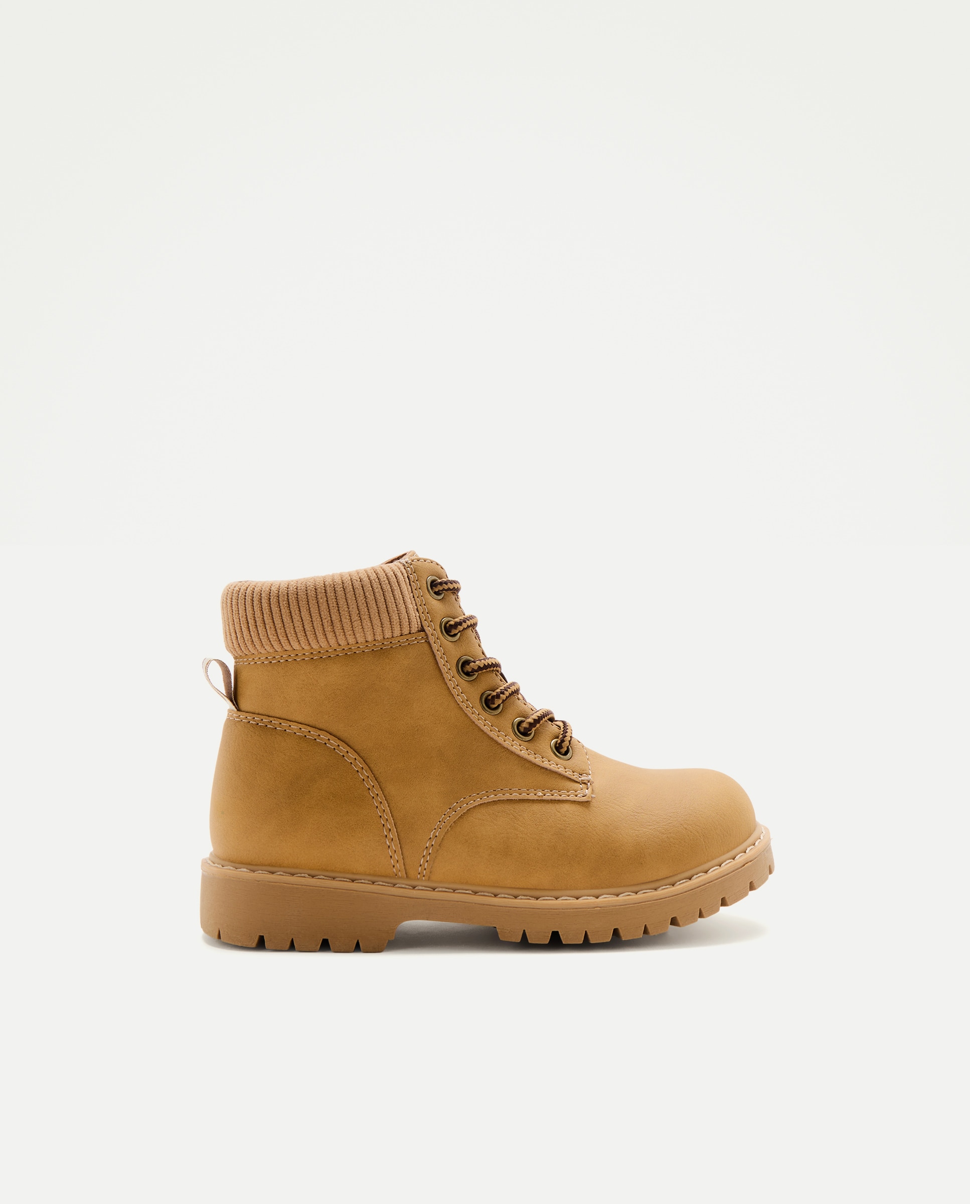 Botas tipo montaña de niño con cierre de cordones - Kids El Corte Inglés - 730 Camel 730 Camel-1