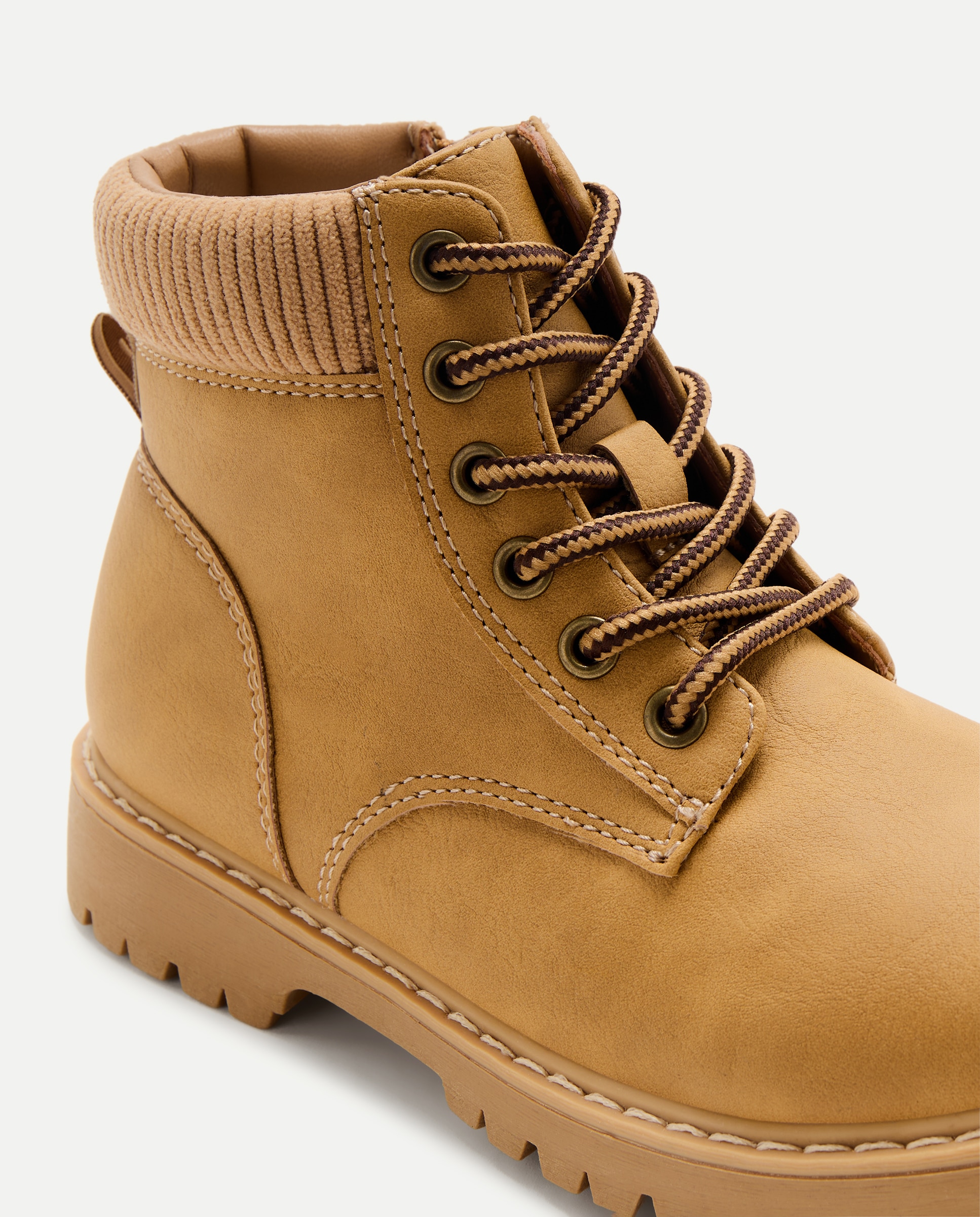Botas tipo montaña de niño con cierre de cordones - Kids El Corte Inglés - 730 Camel 730 Camel-5