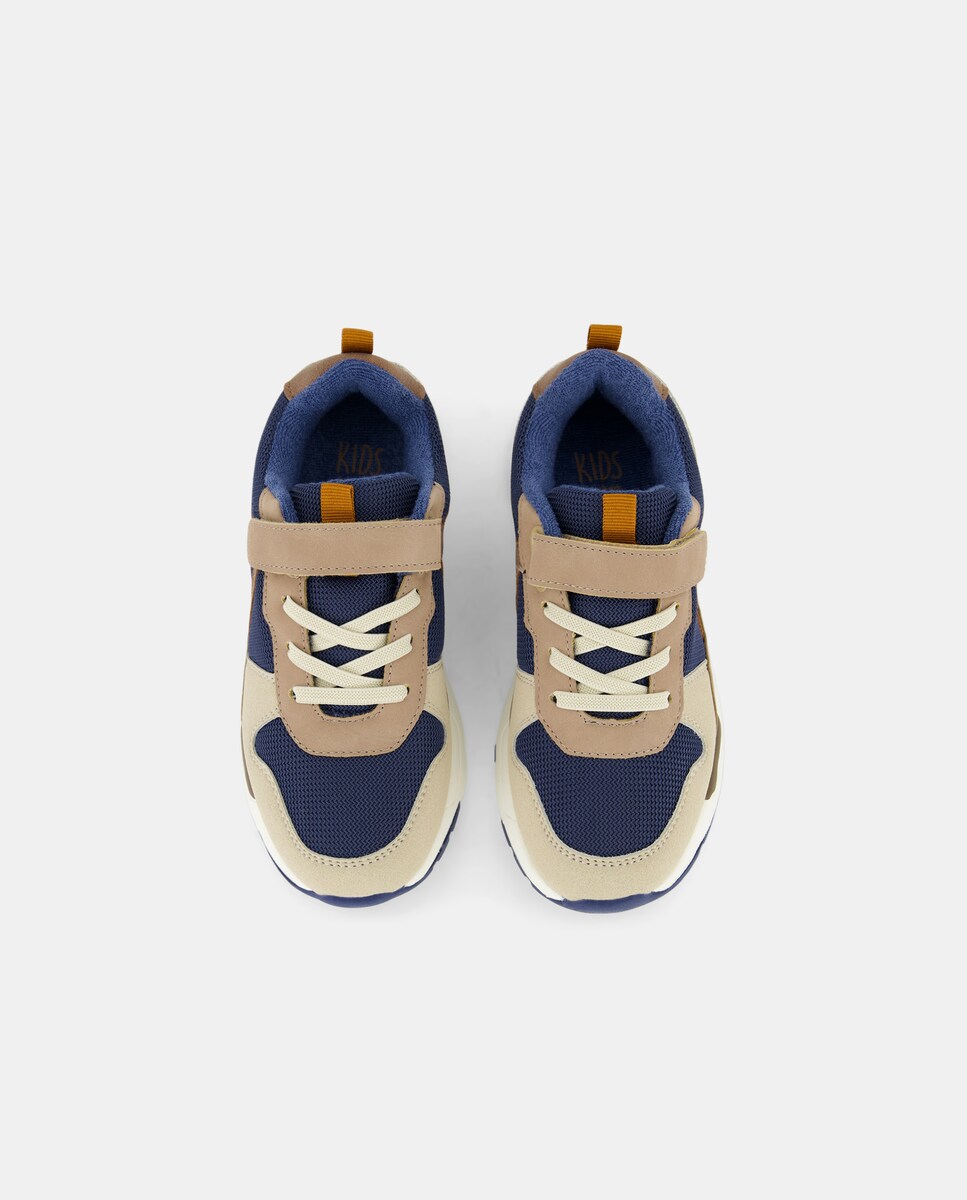 Sapatilhas Desportivas Casual Combinadas Castanho-4