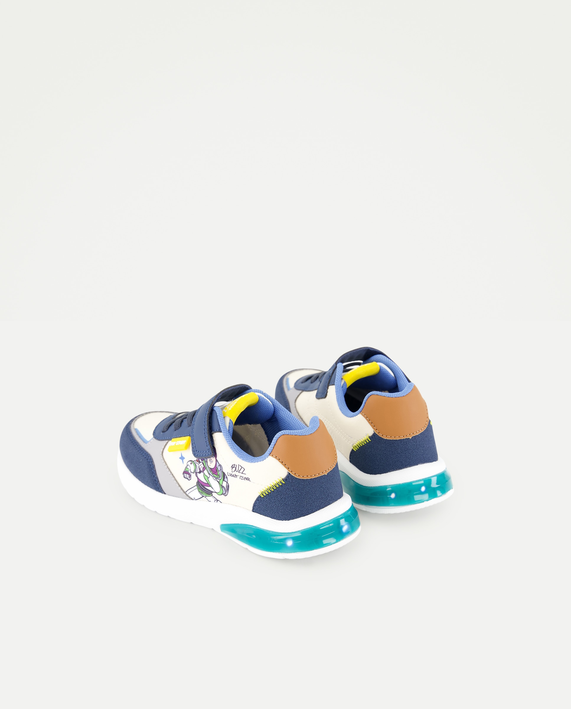 Sapatilhas Desportivas com Estampado Mickey e Luzes Kids El Corte Inglés Azul-marinho-3