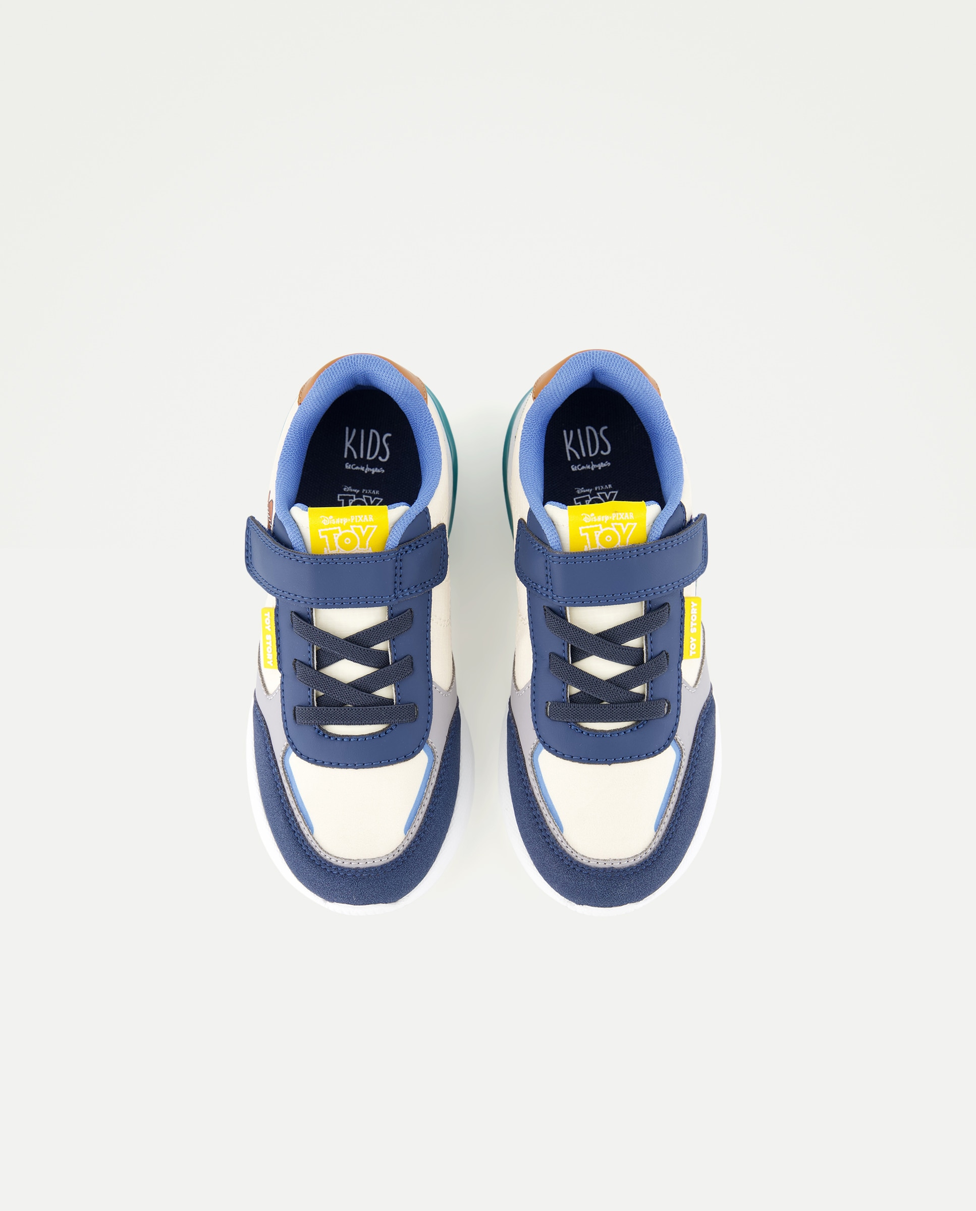 Sapatilhas Desportivas com Estampado Mickey e Luzes Kids El Corte Inglés Azul-marinho-4