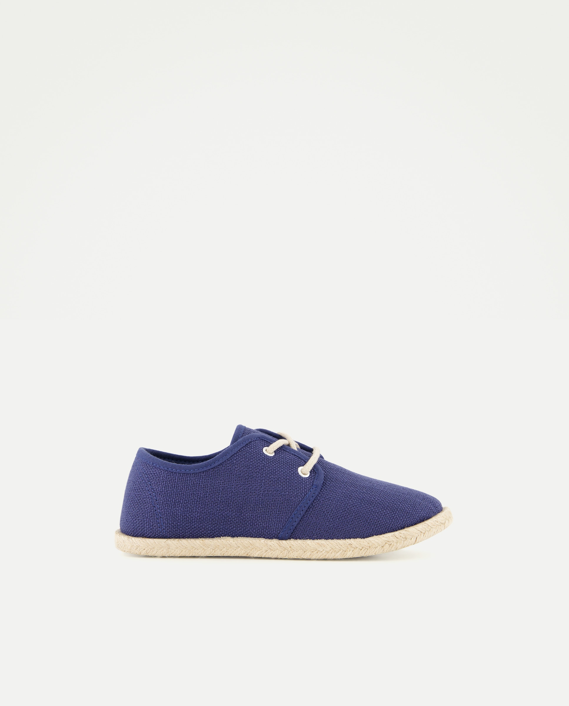 Bluchers em Linho com Juta Azul-marinho-1
