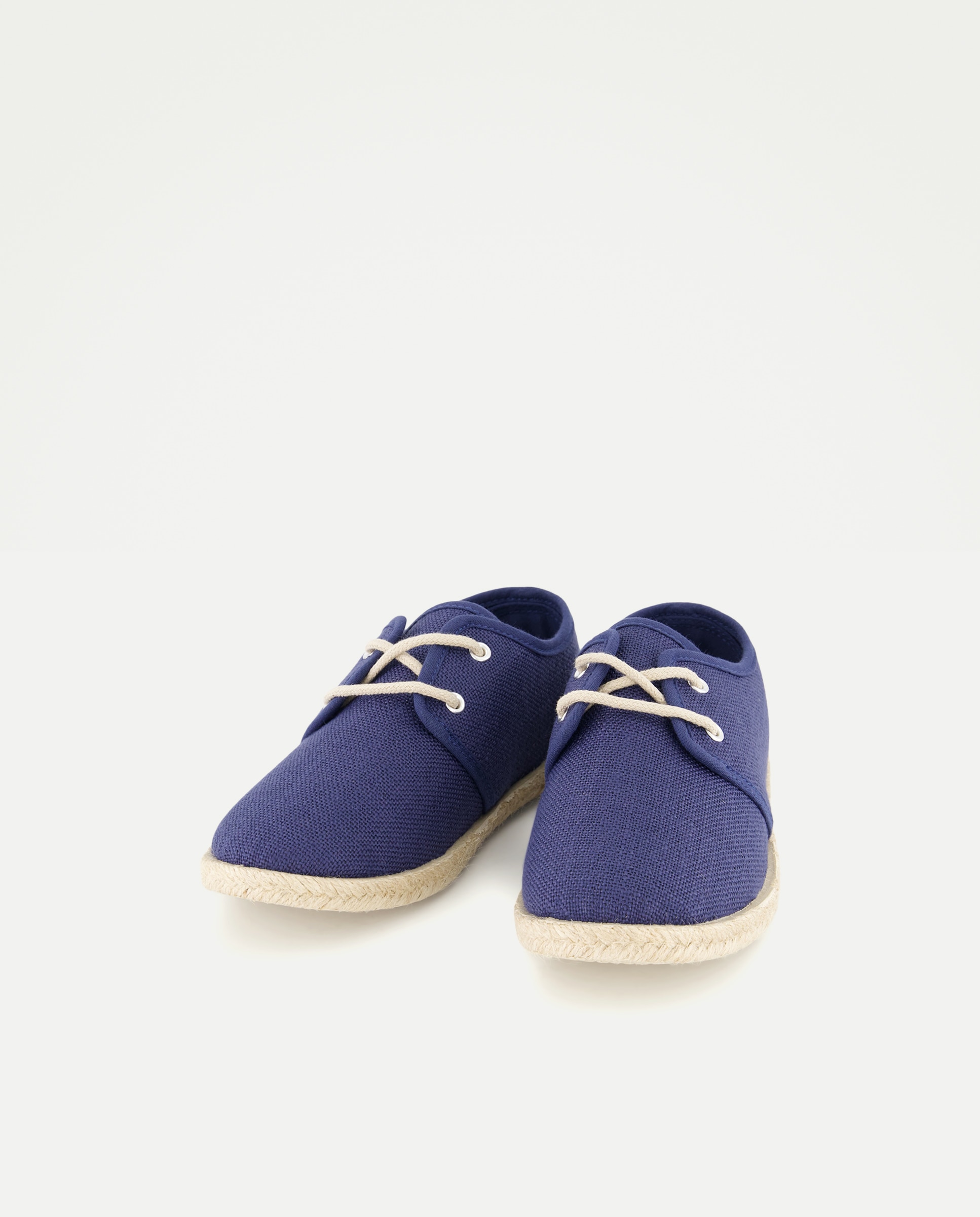Bluchers em Linho com Juta Azul-marinho-2