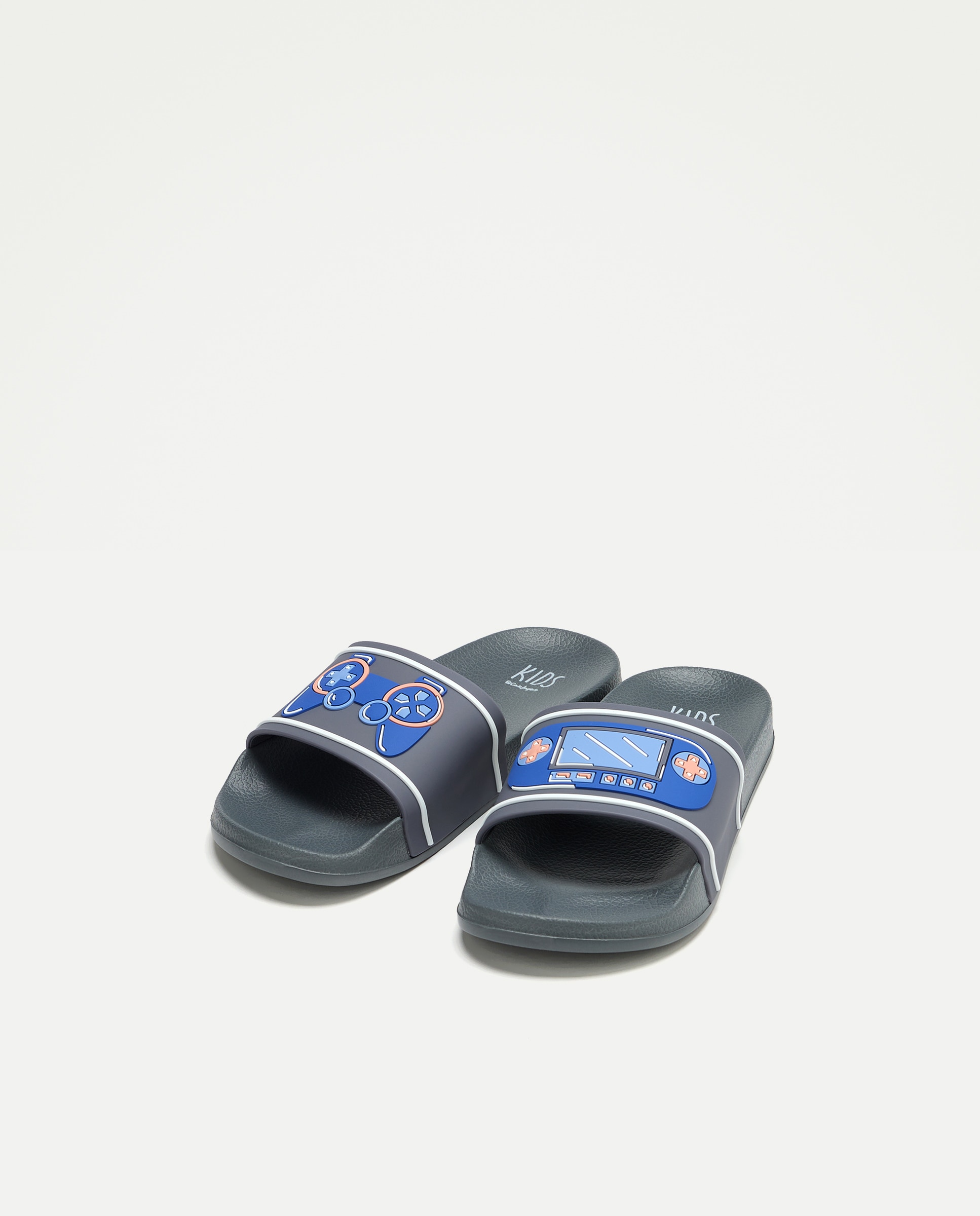 Sandálias com Estampado Videojogos 830 Antracite-2