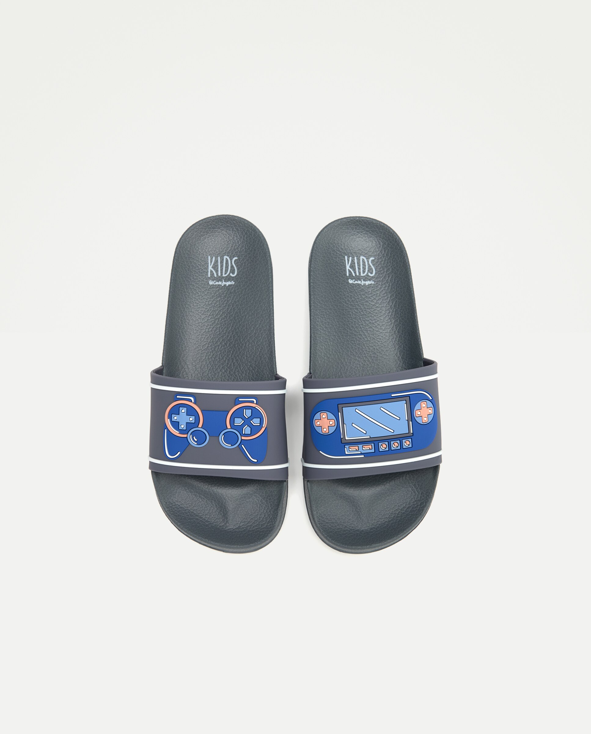 Sandálias com Estampado Videojogos 830 Antracite-4