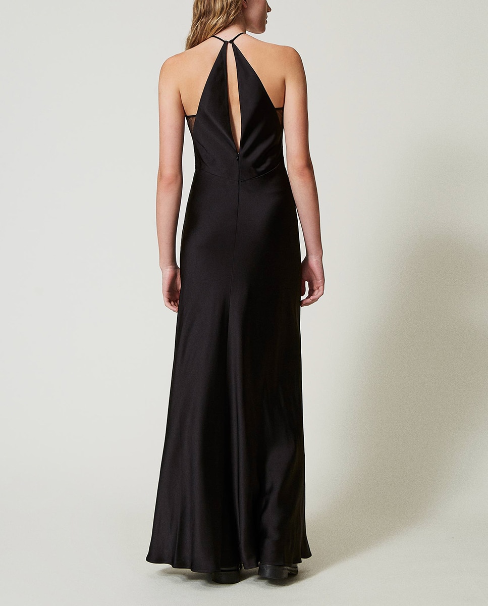Vestido Halter Preto-2