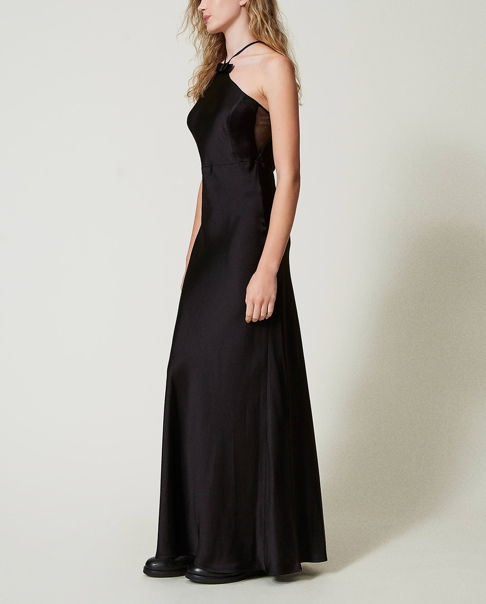Vestido Halter Preto-3