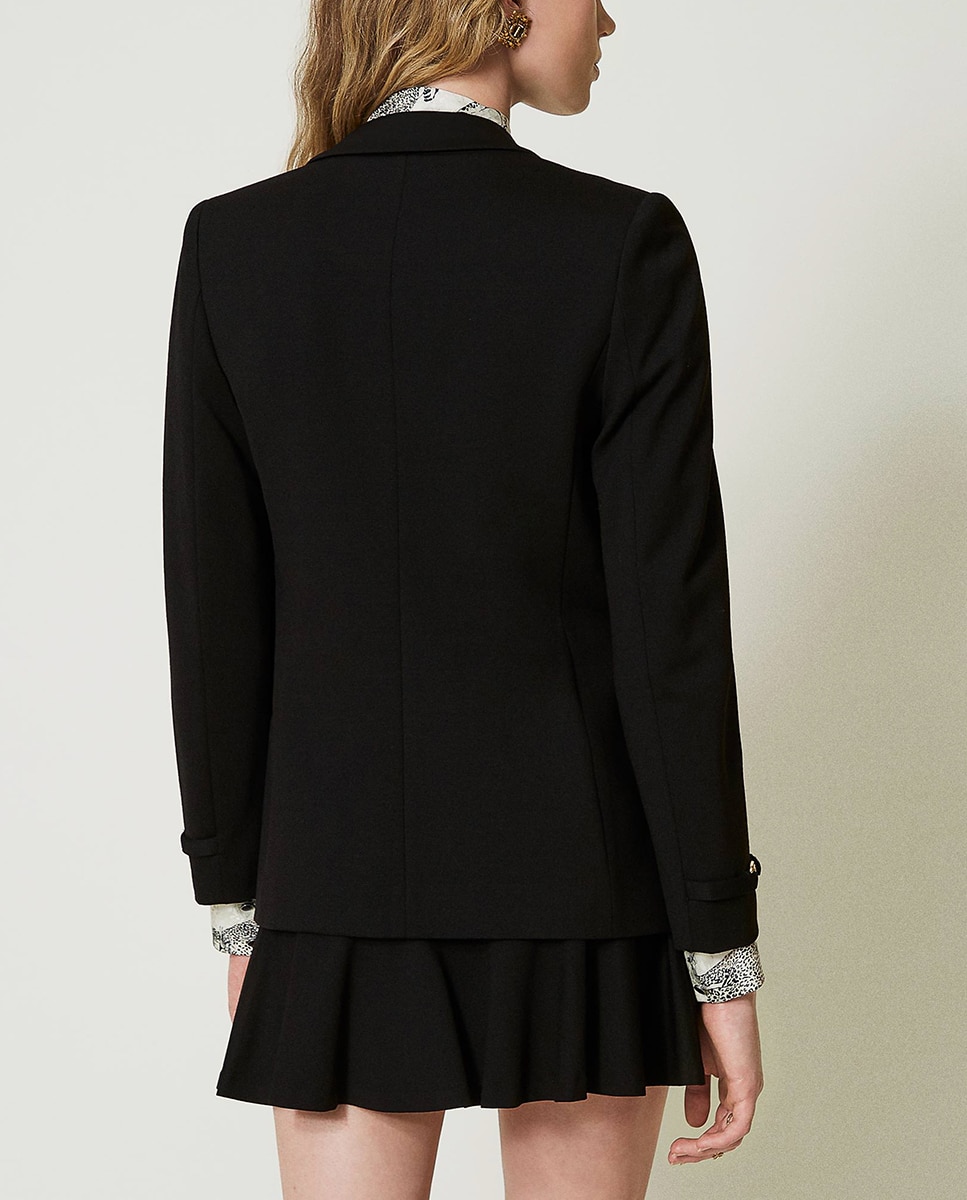 Blazer de mulher Preto-2