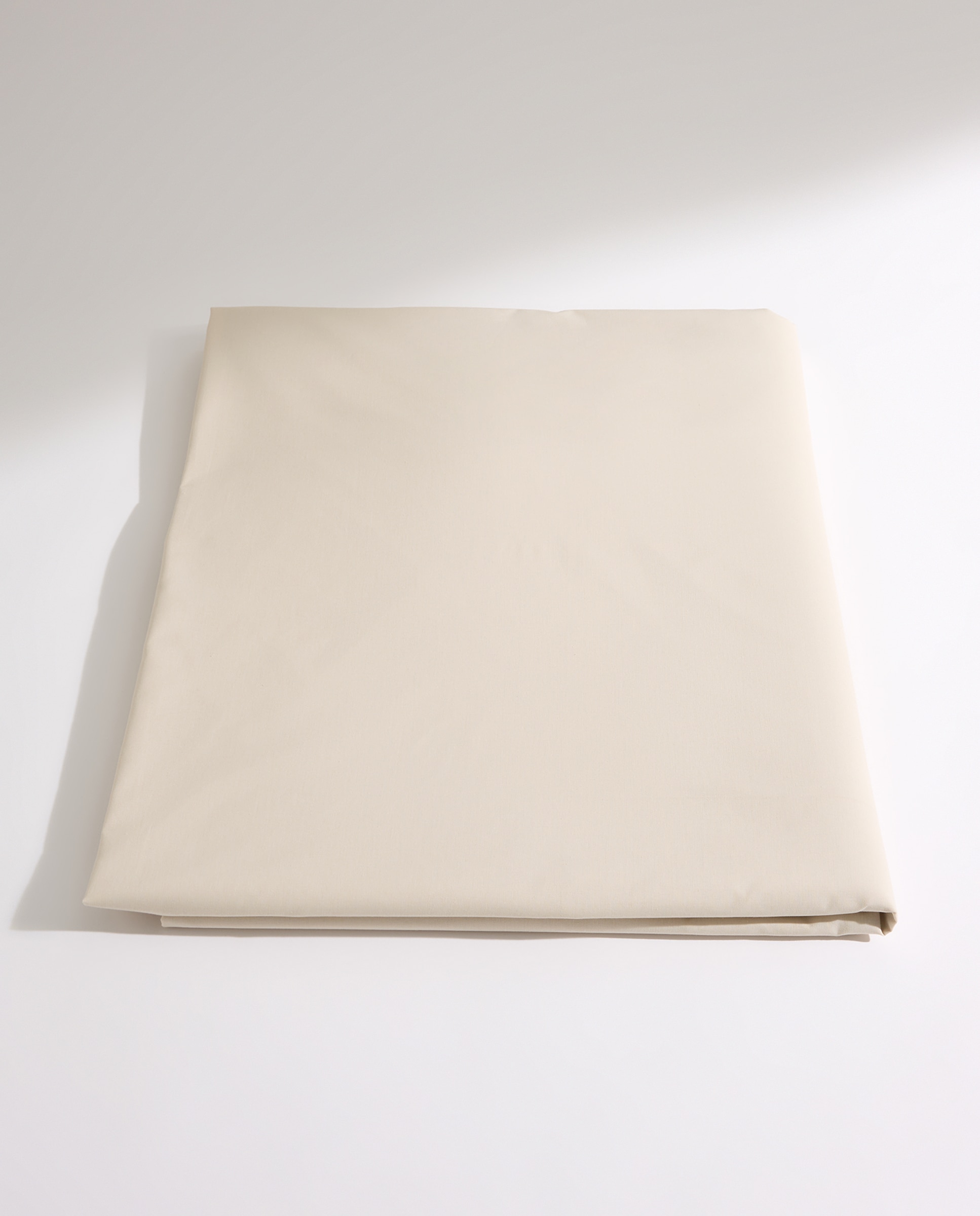 Sábana bajera lisa ajustable polycotton beige Beige-4