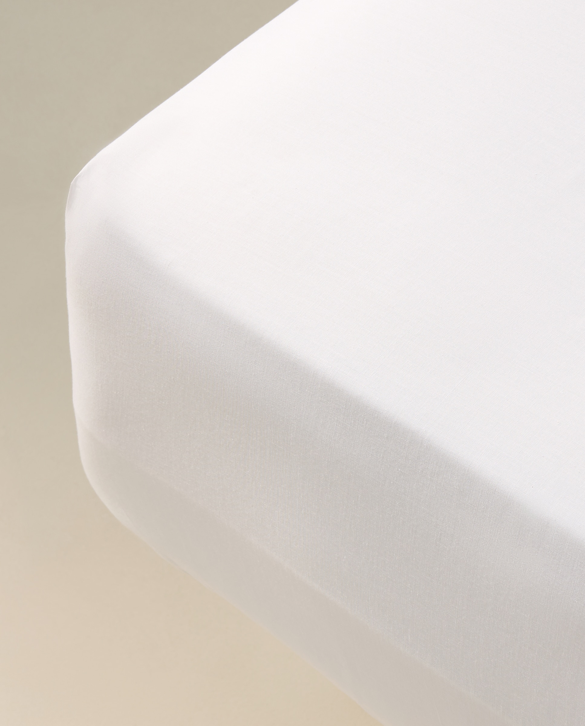 Sábana bajera ajustable polycotton Básico Blanco-2