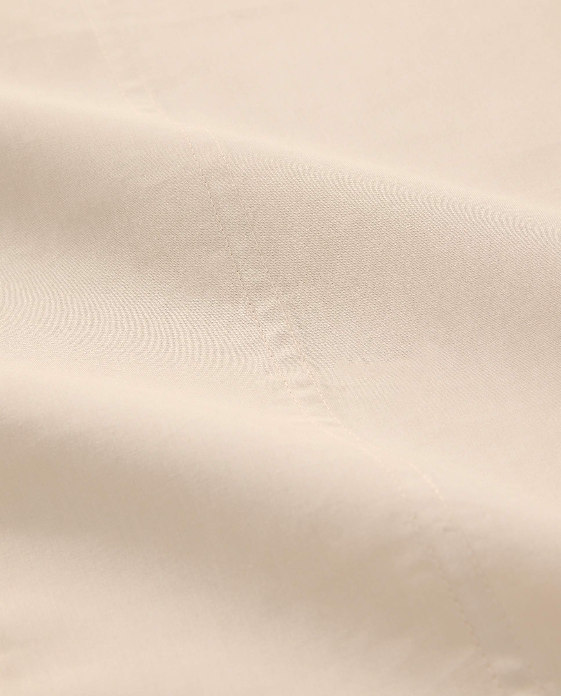 Sábana encimera algodón Percal 180 hilos Beige-2
