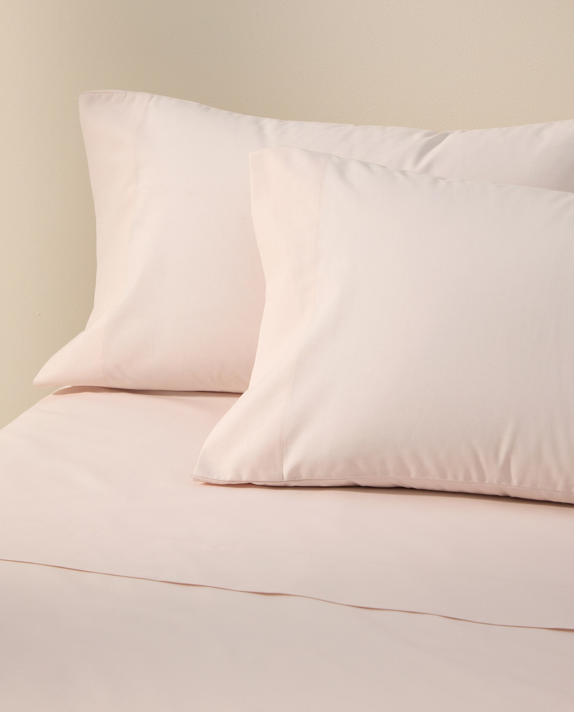 Imagen 0 de Funda de almohada lisa polycotton rosa