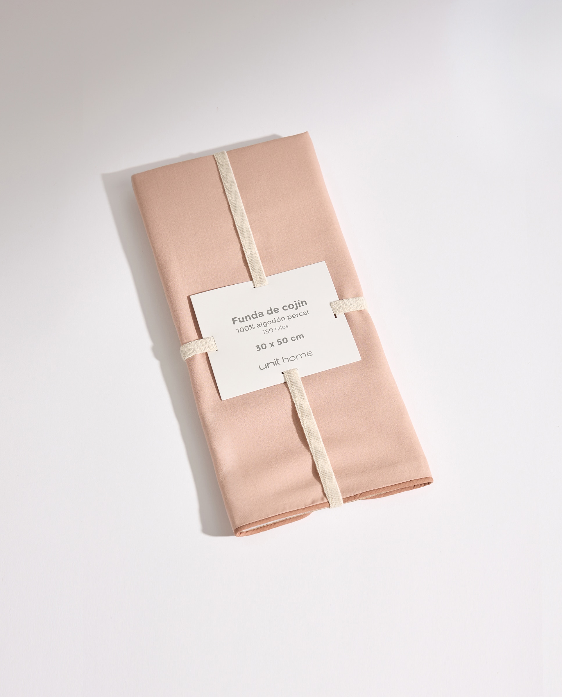 Funda de cuadrante algodón lavado Básico Rosa oscuro-5