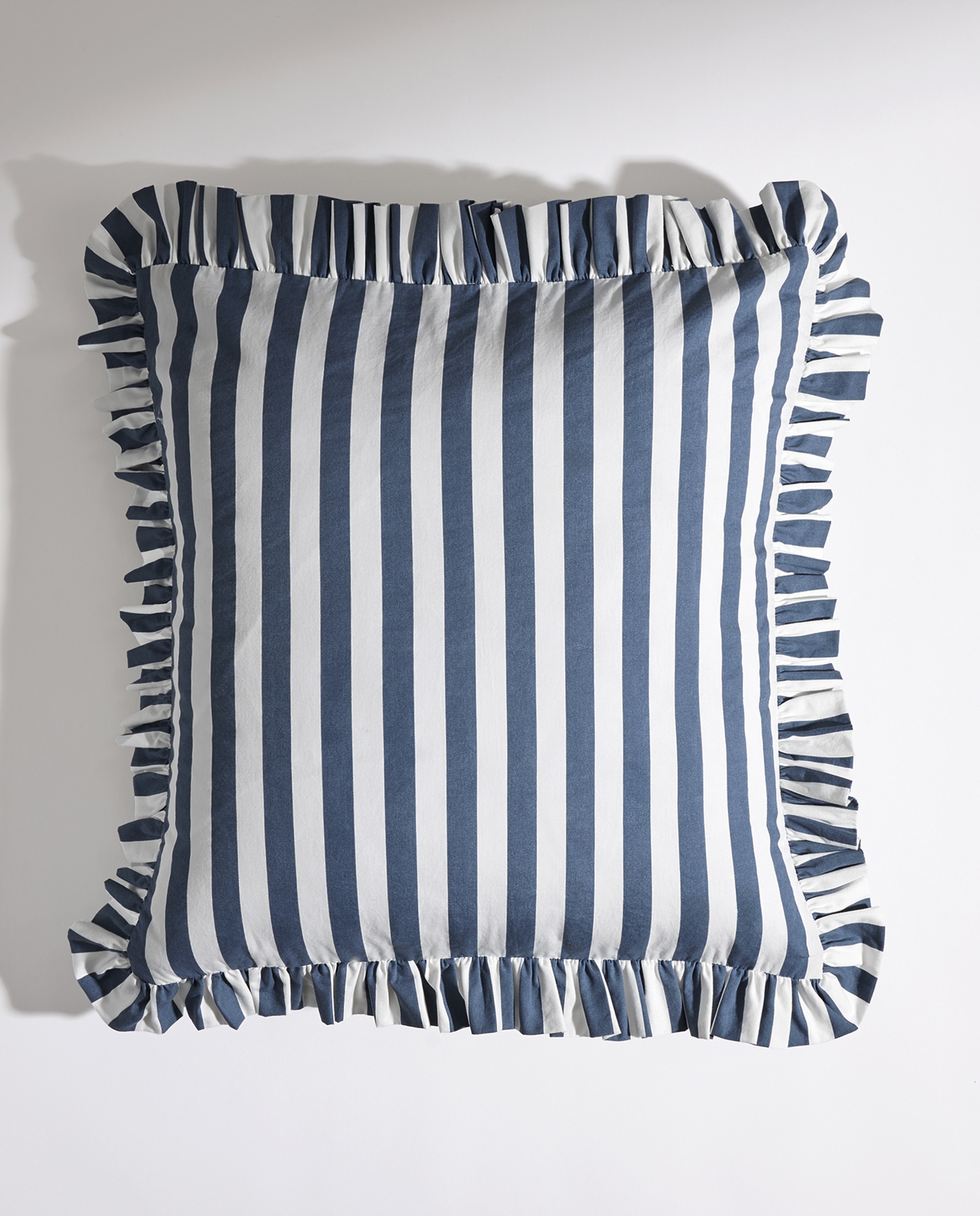 Funda de cuadrante algodón Rayas Azul-2