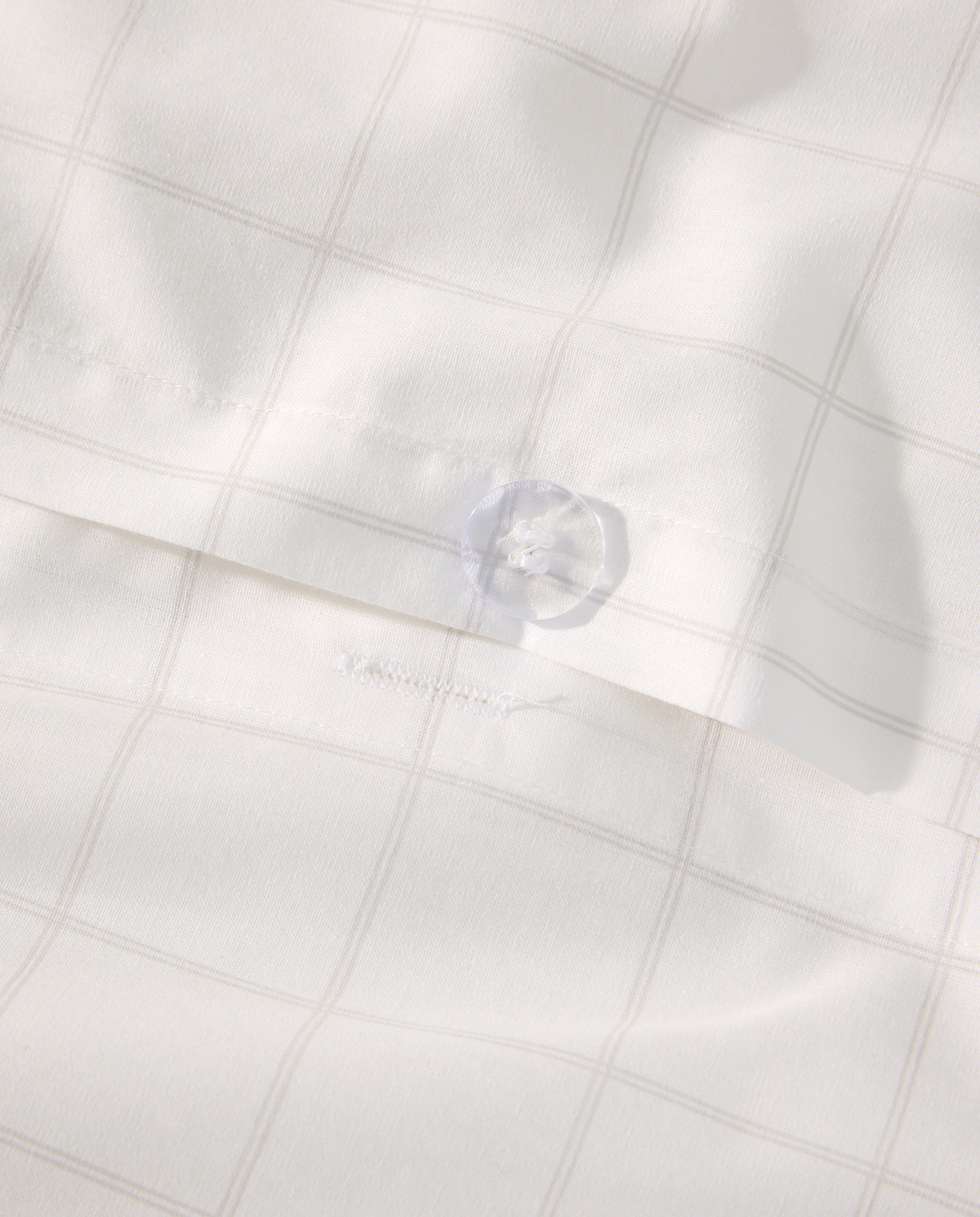 Juego de funda nórdica cuadros gris claro Gris ceniza-5
