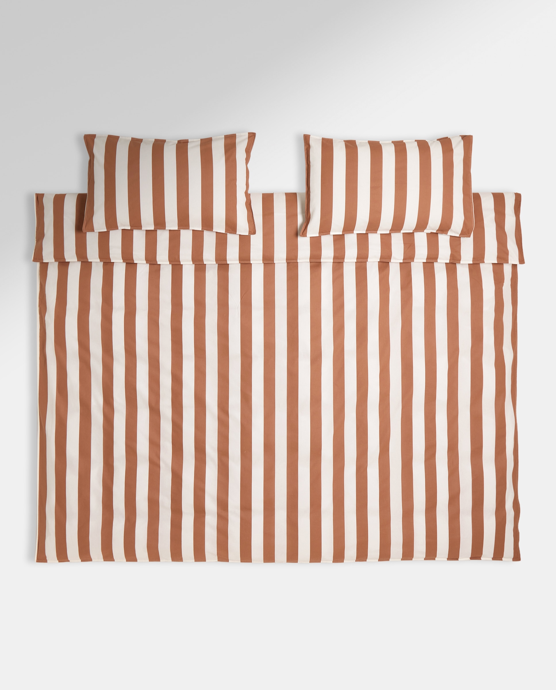 Juego de funda nórdica rayas rosa Rosa-2