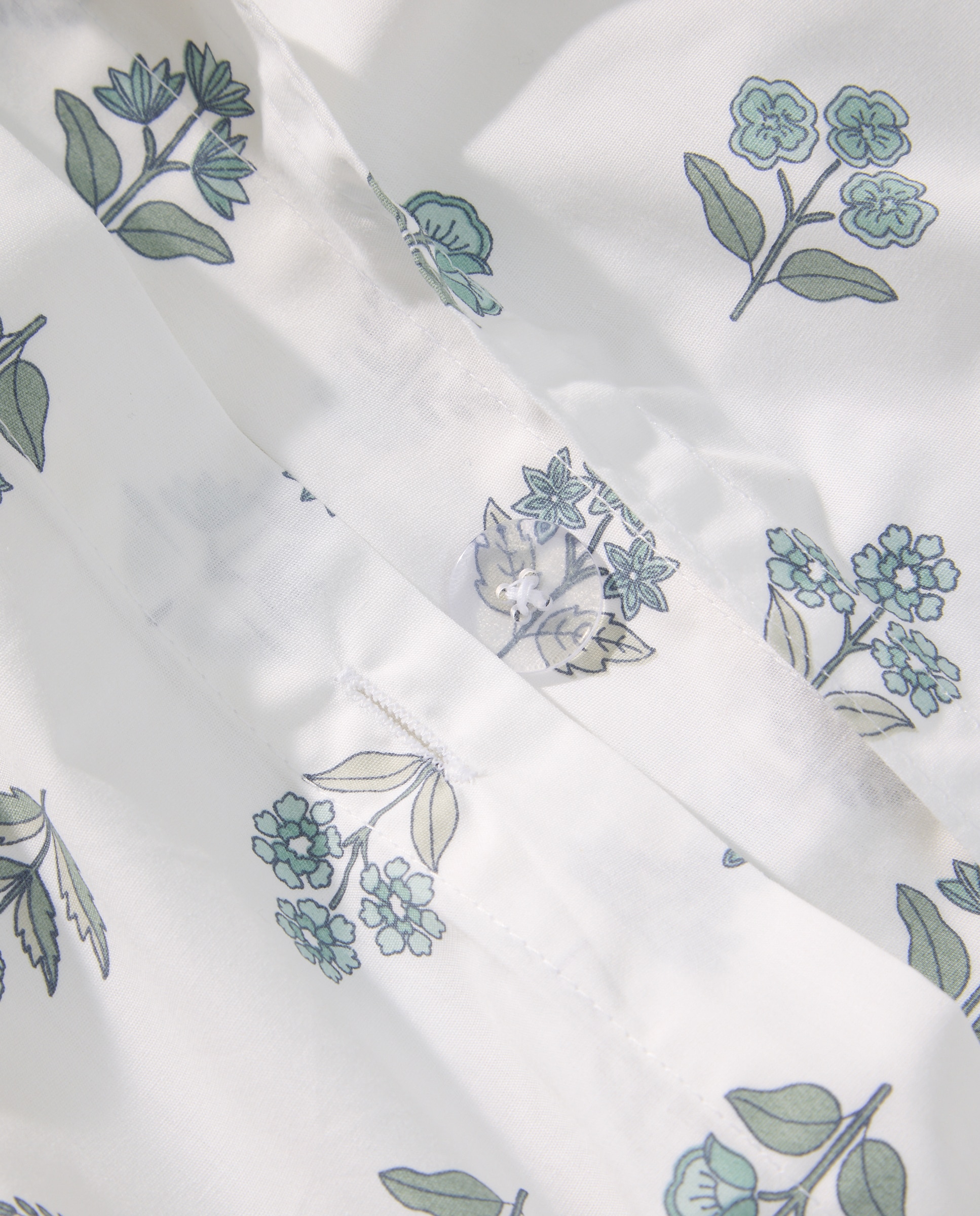 Juego de funda nórdica estampada verde Verde-5