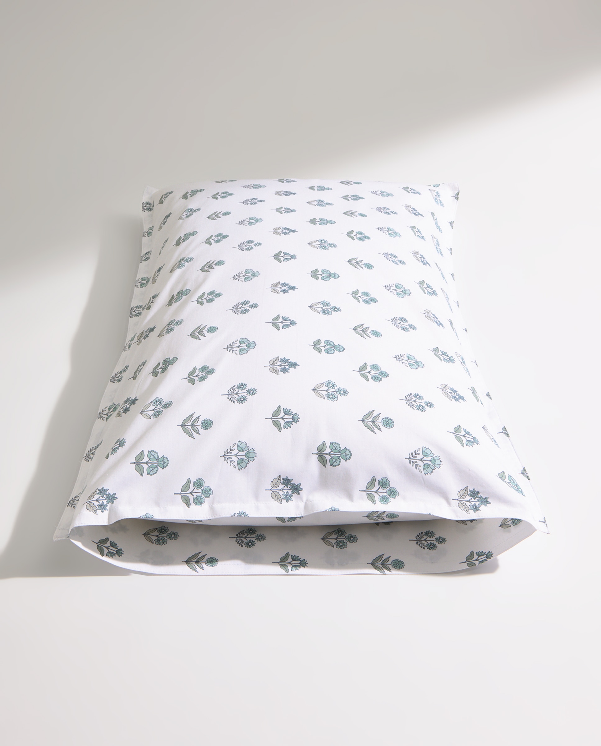 Juego de funda nórdica estampada verde Verde-7