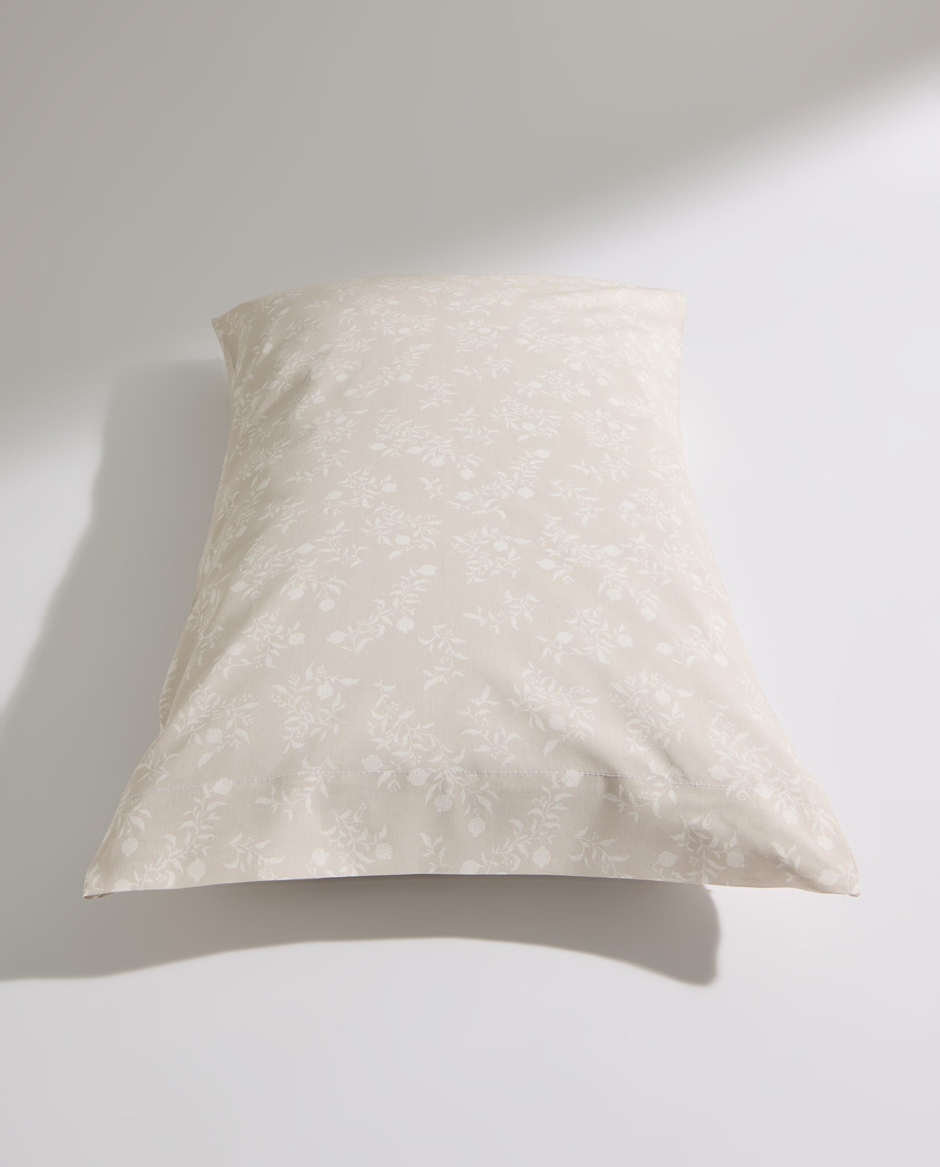 Juego de funda nórdica flores gris claro Gris claro-7